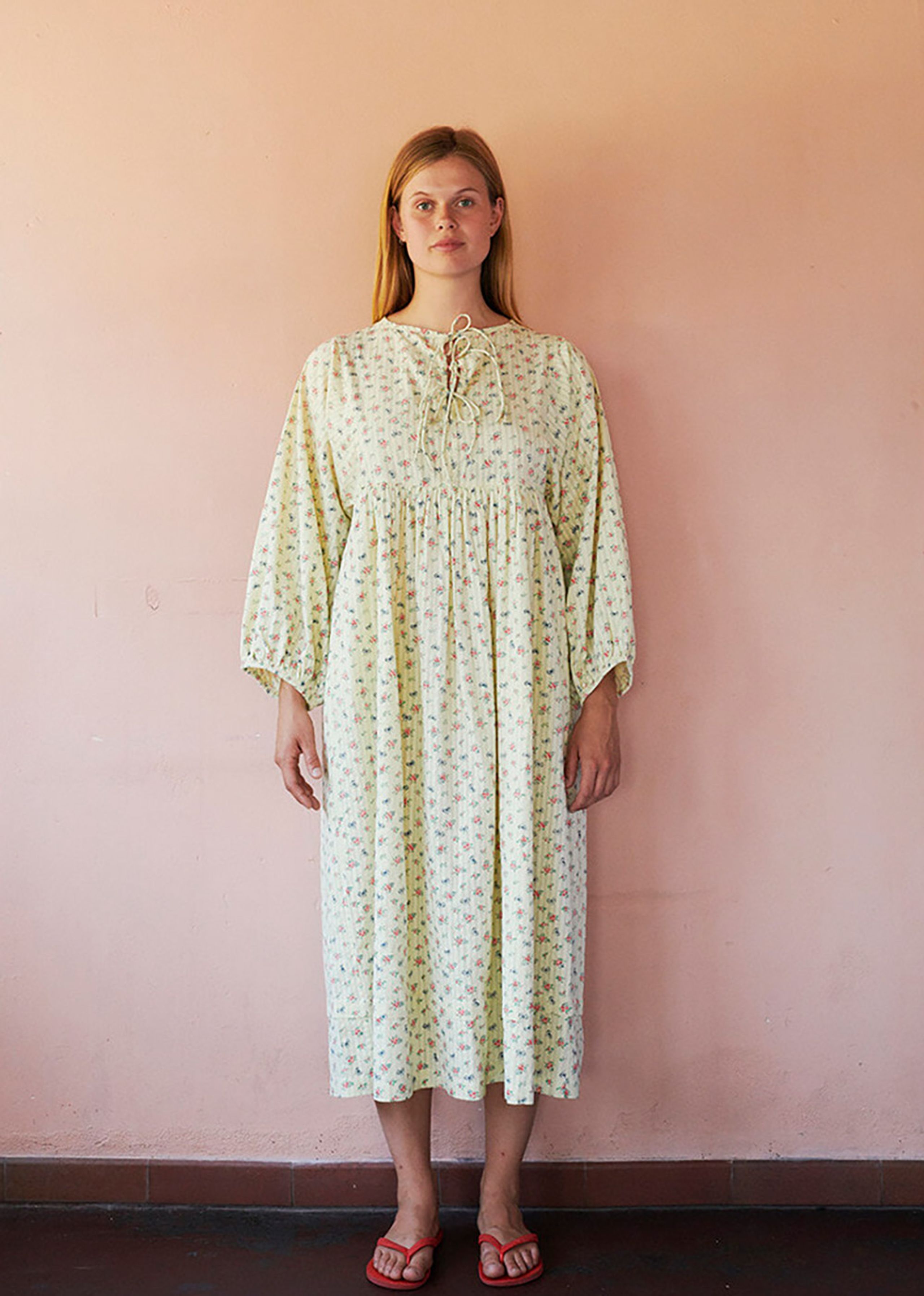 HABIBA - Kjole - Little Bow Dress - Vanilla