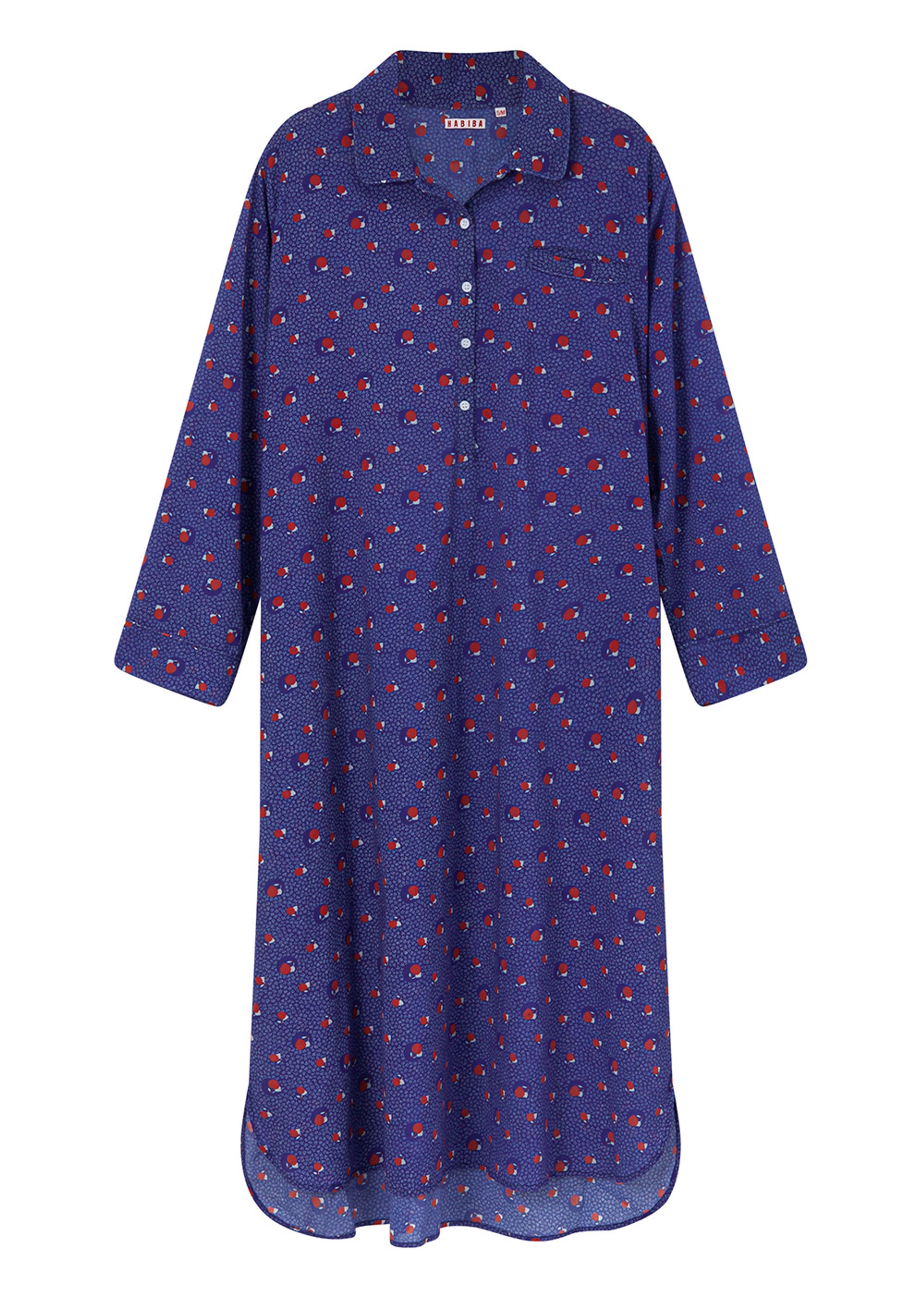 HABIBA - Dress - Sakura Shirt - Japan Blue