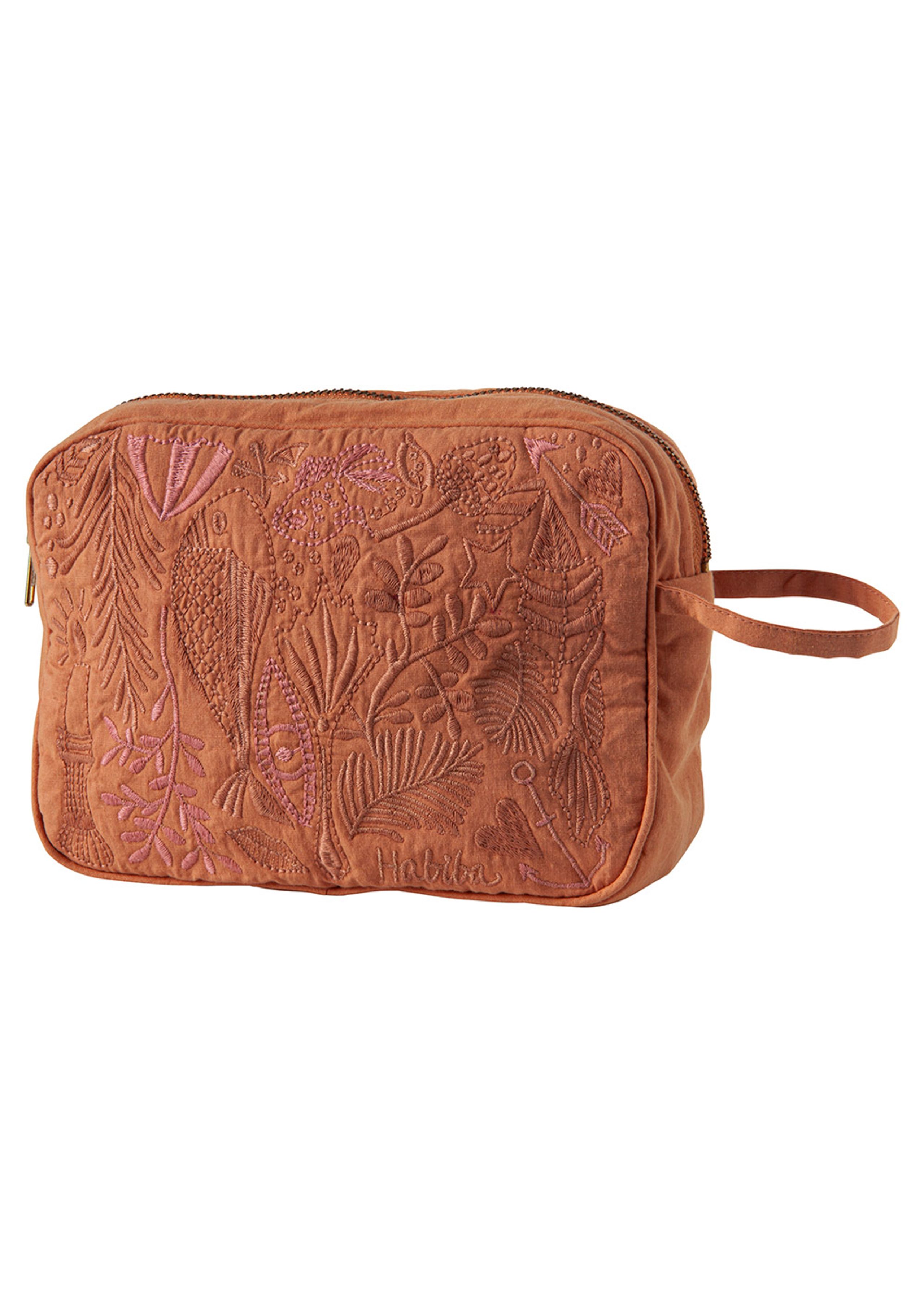 HABIBA - Bolsa de maquillaje - Makeup Clutch - Bibi - Nougat