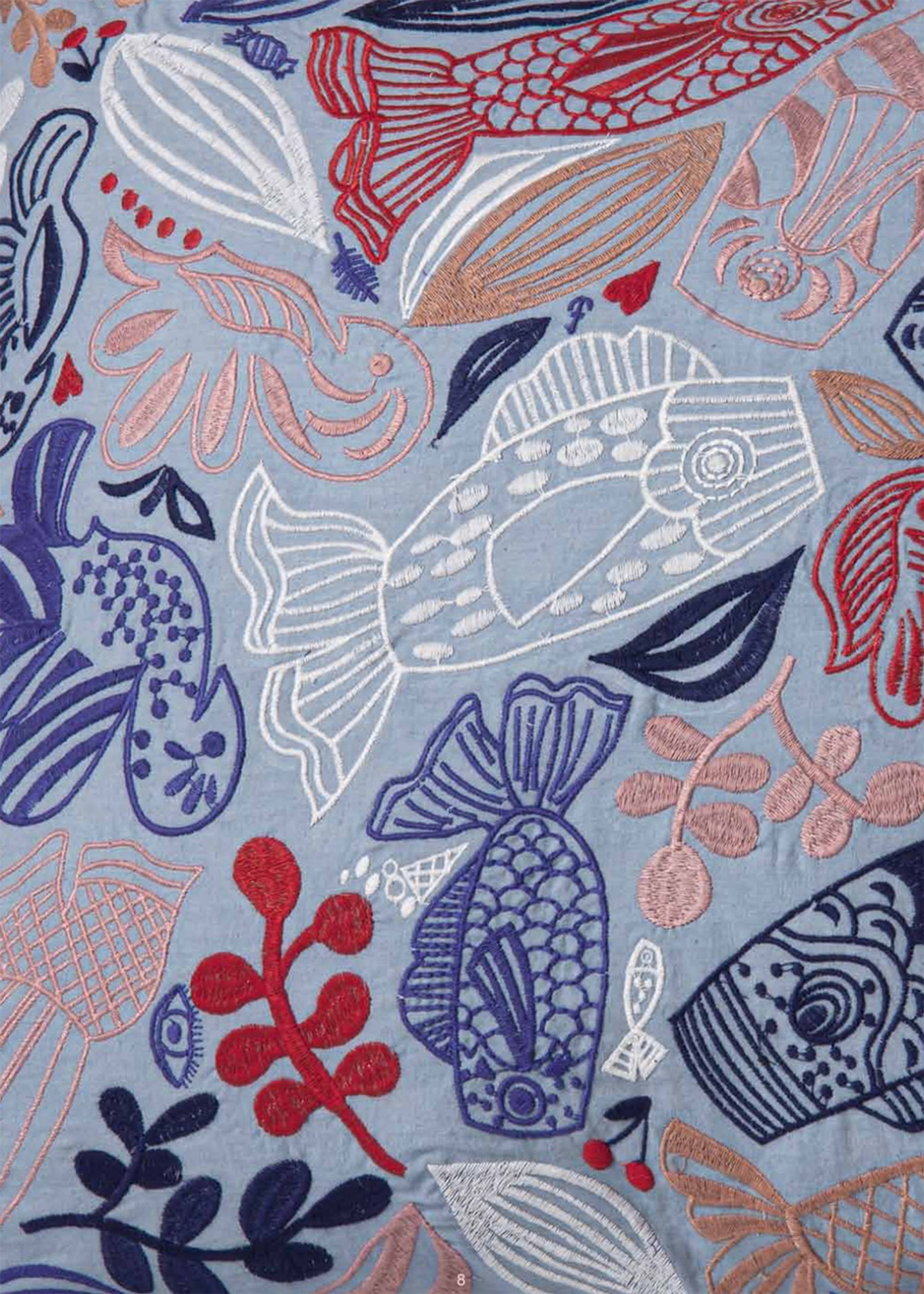 HABIBA - Pude - Koi - Pastel Blue