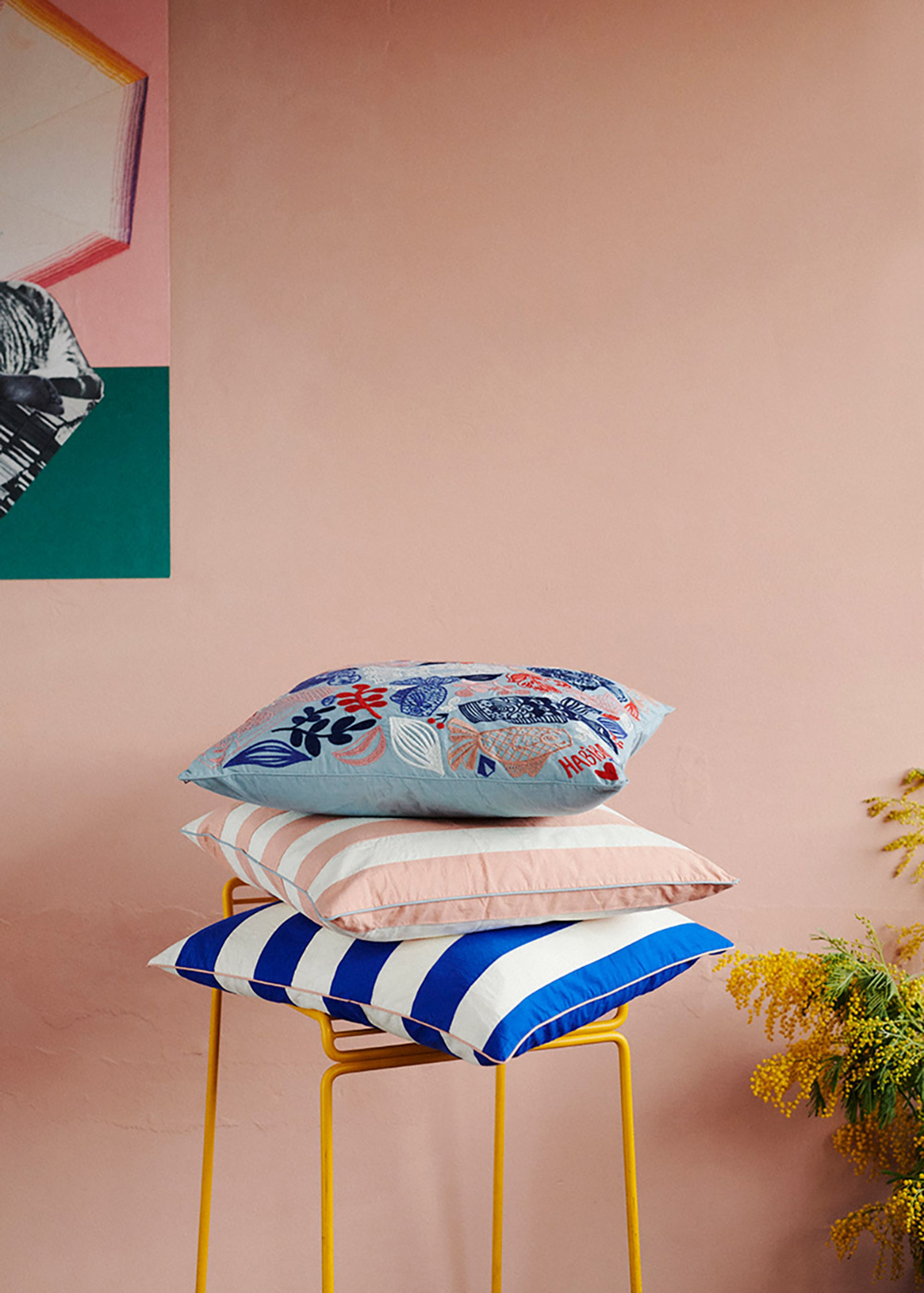 HABIBA - Pude - Koi - Pastel Blue