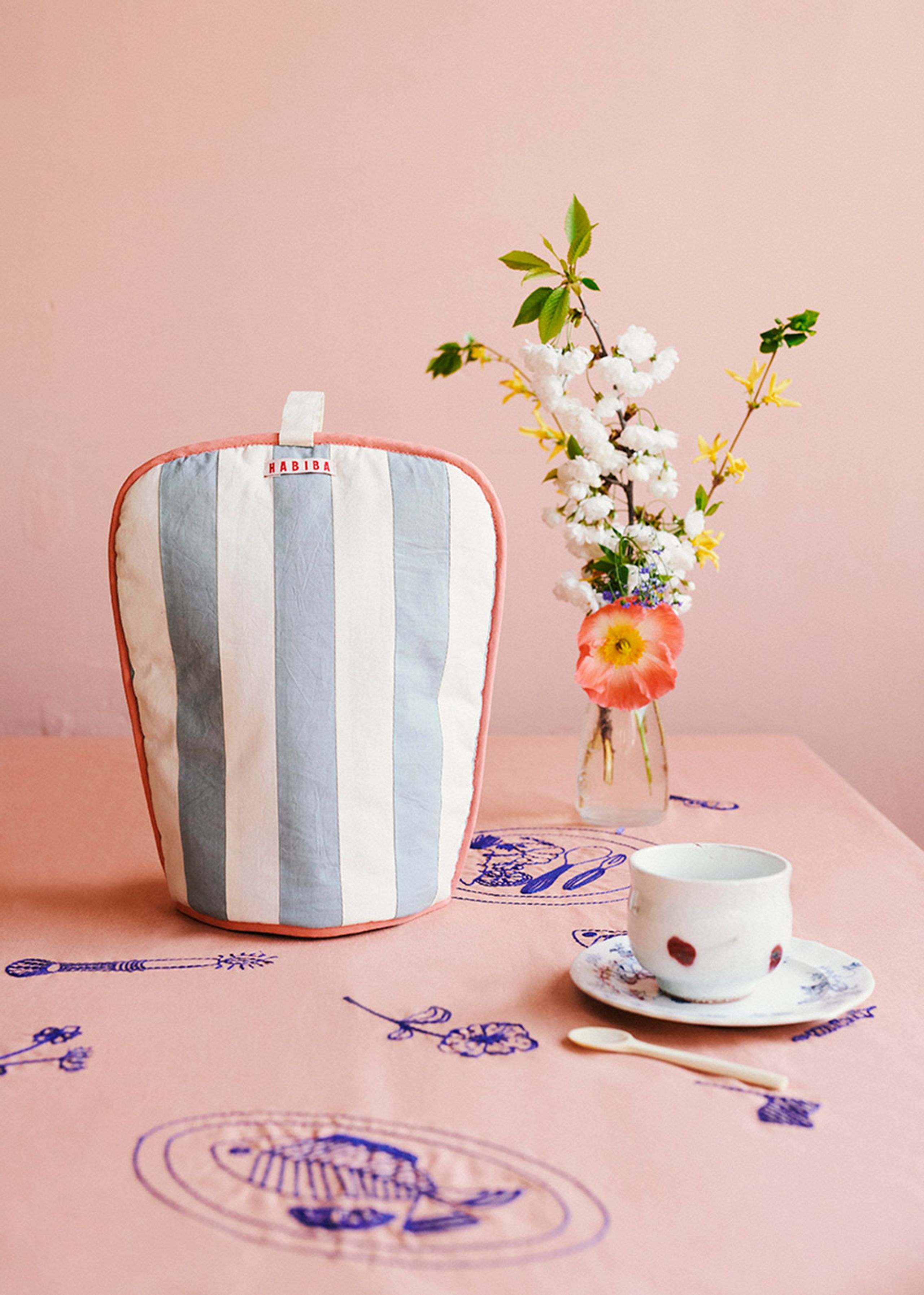 HABIBA - Tea/Coffee hood - Coffee Cozy - Mumu - Pastel Blue