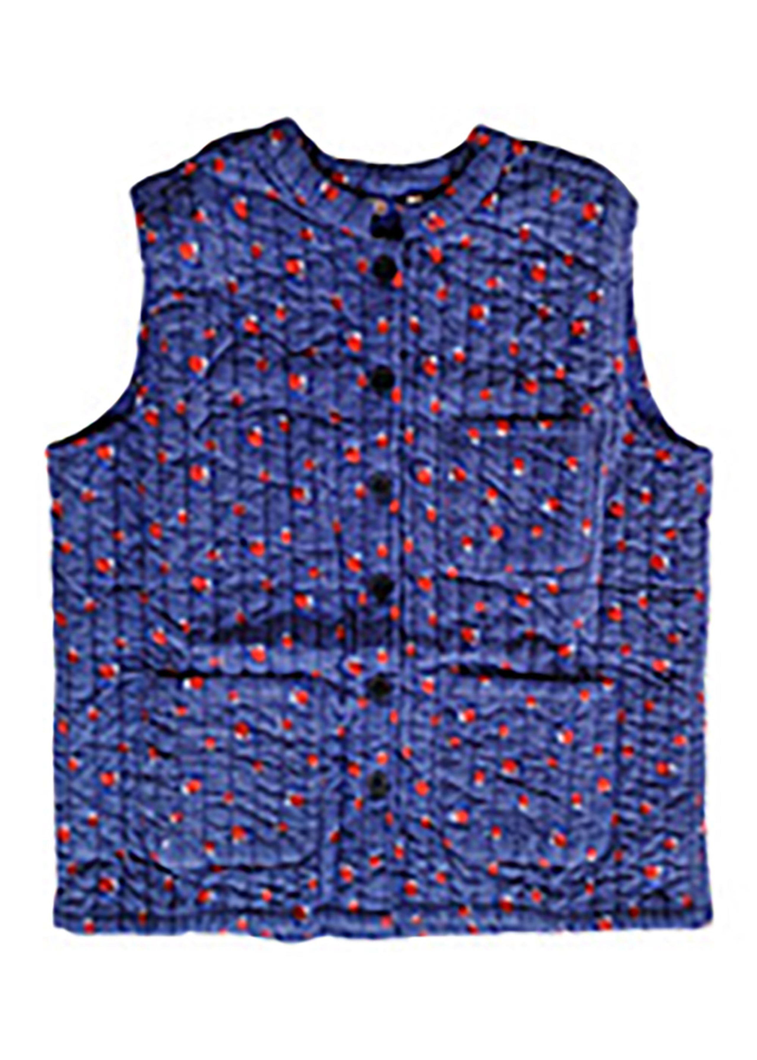 HABIBA - Weste - Sakura Quilted Waistcoat - Japan Blue