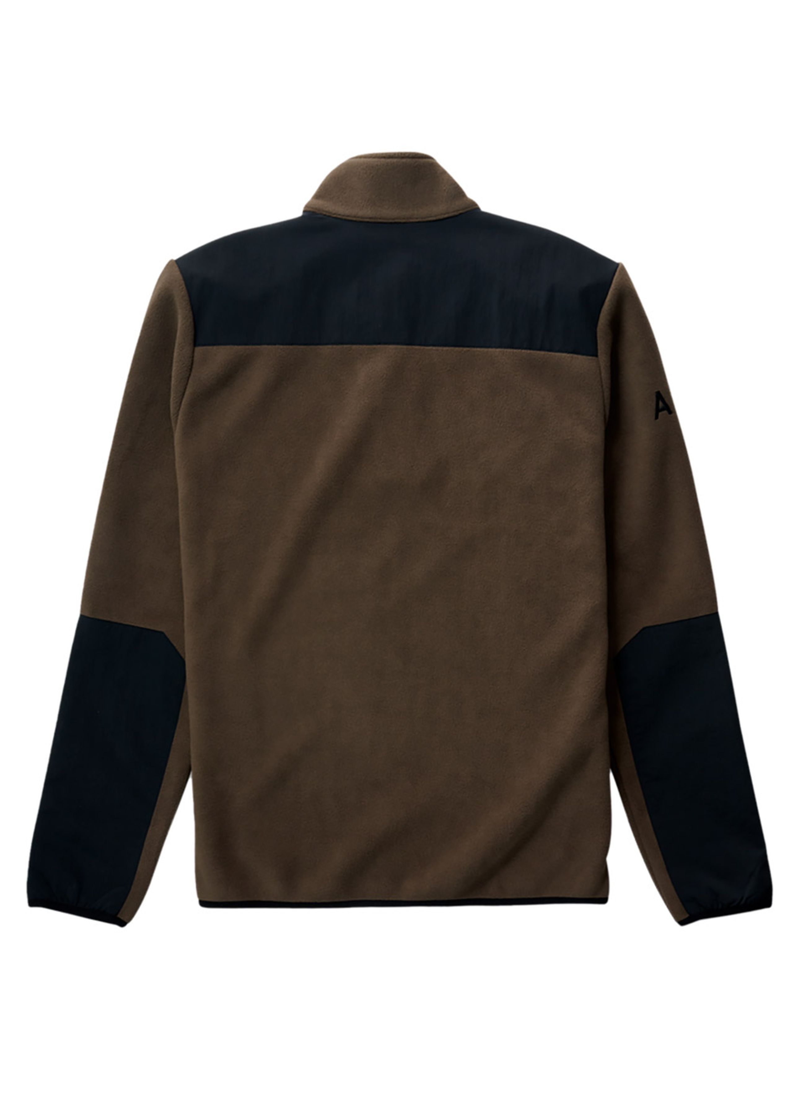 HALO - Jacket - Blocked Zip Fleece - Major Brown