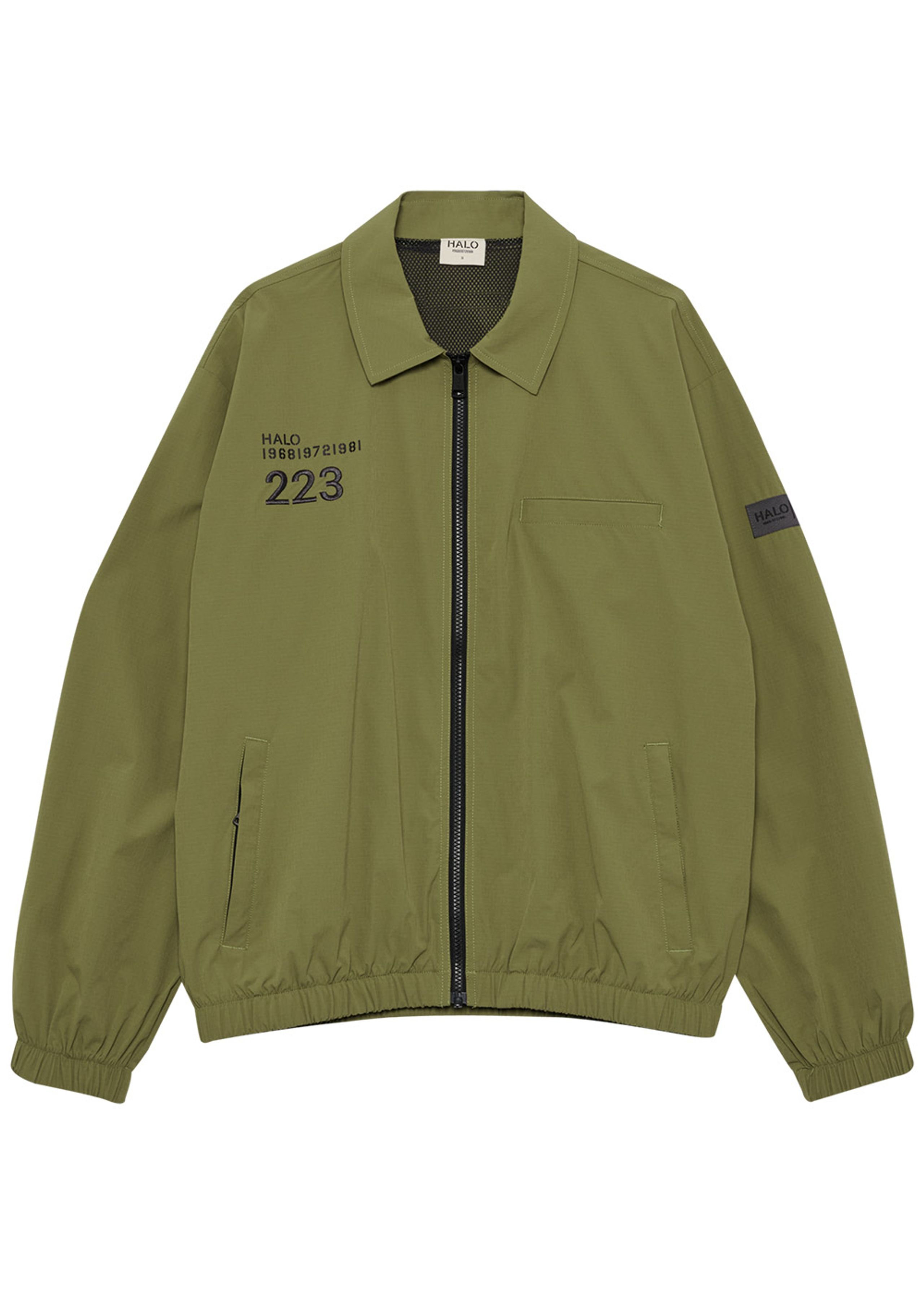 HALO - Jacke - Halo Move Overshirt - OLIVE DRAB