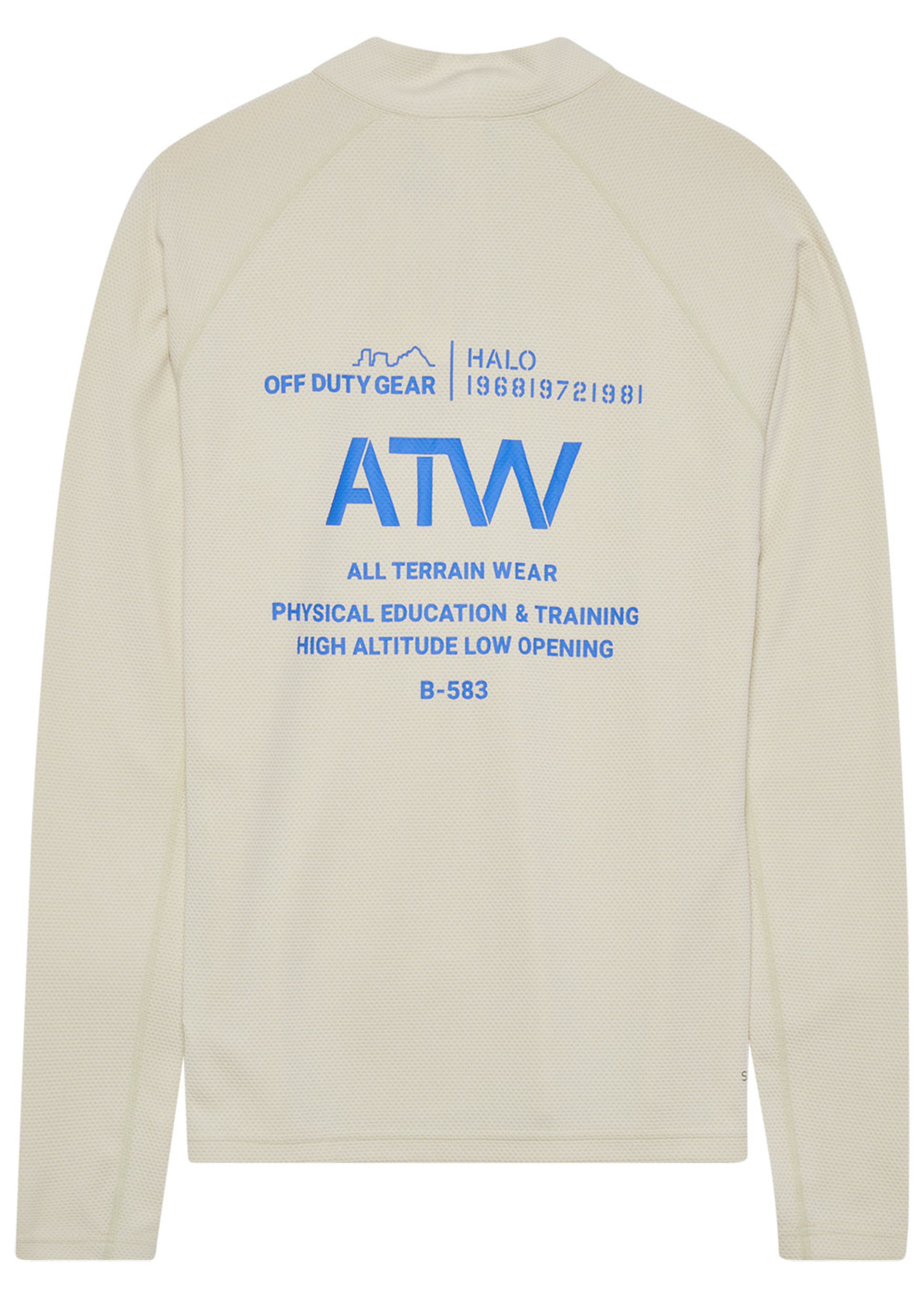 HALO - Pulóver - Halo Sorona Half Zip - TURTLEDOVE