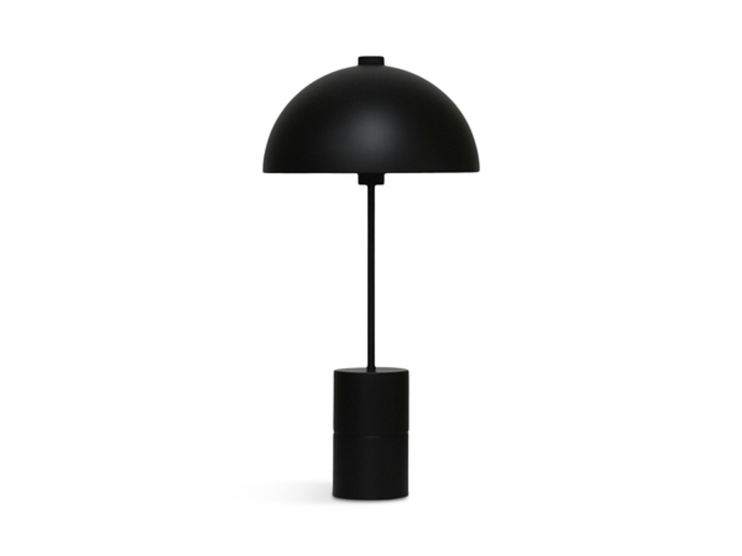 Handvärk - Table Lamp - Studio Table Lamp - Black Base - Black Shade