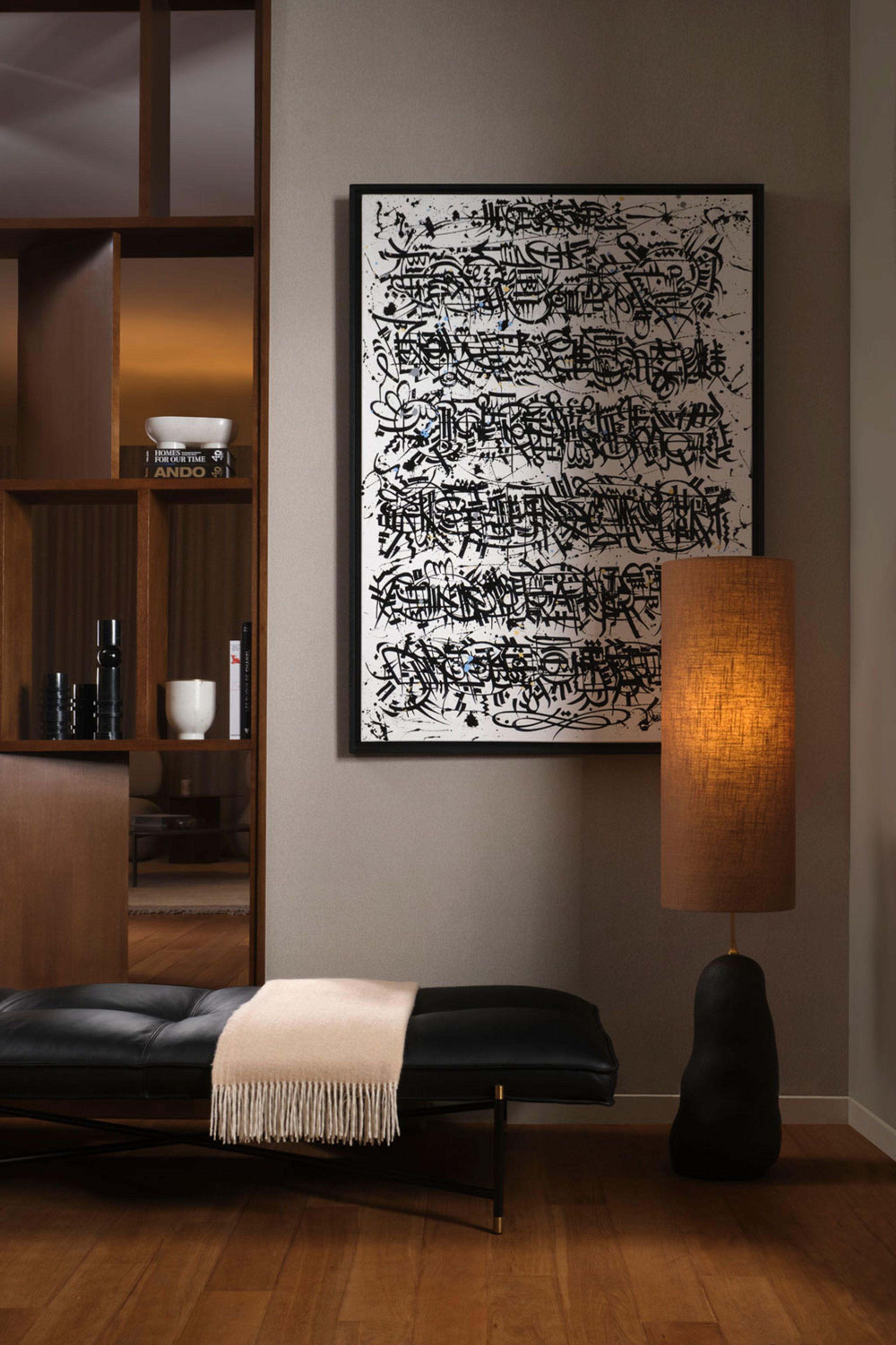 Handvärk - Daybed - Daybed by Emil Thorup - Black / Black Leather