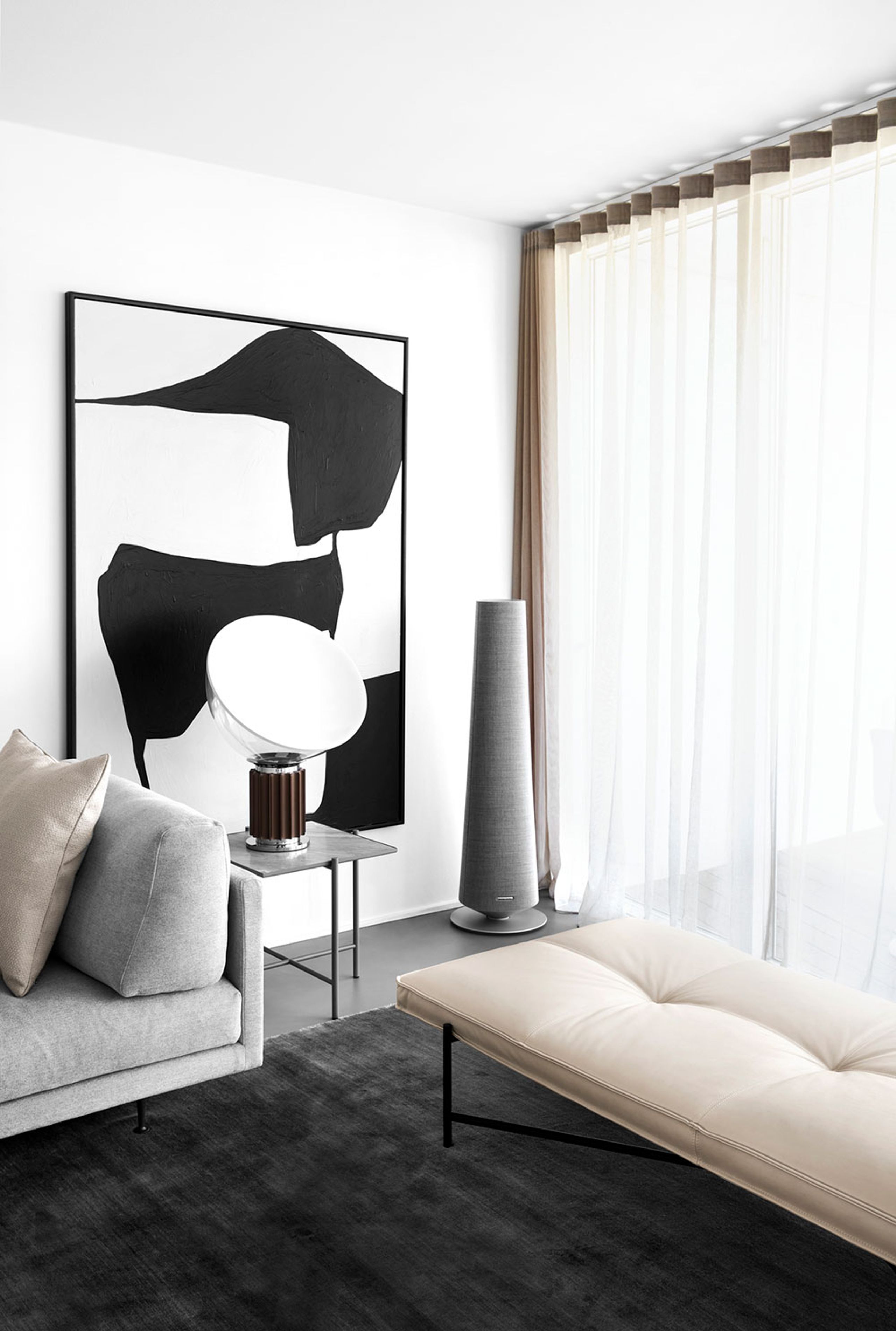 Handvärk - Daybed - Daybed by Emil Thorup - Black / Black Leather