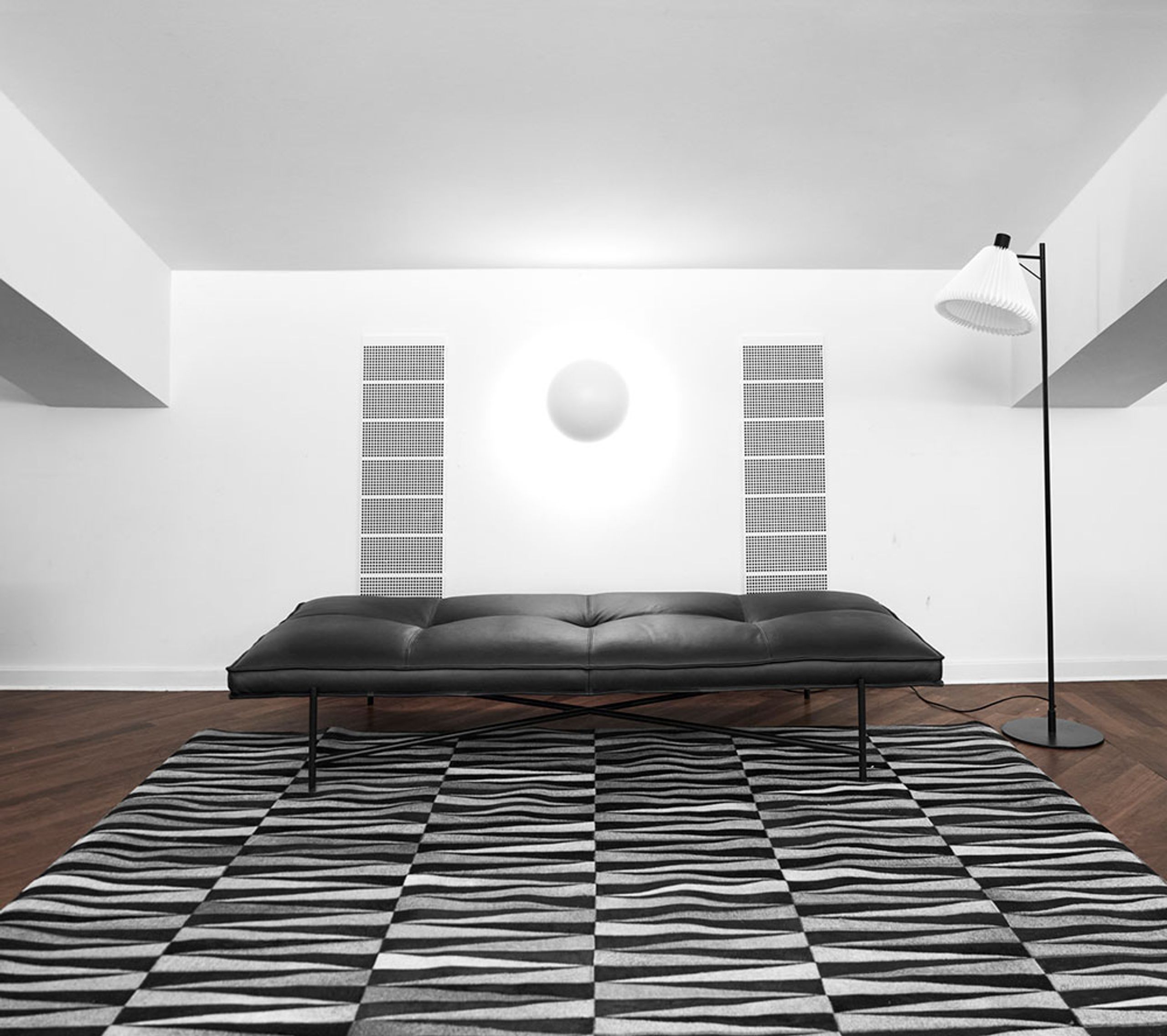 Handvärk - Daybed - Daybed by Emil Thorup - Black / Black Leather