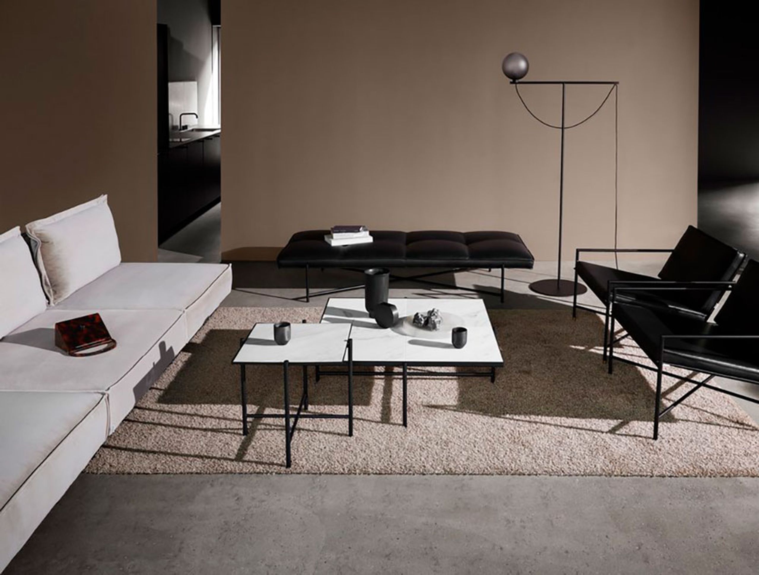 Handvärk - Daybed - Daybed by Emil Thorup - Black / Black Leather