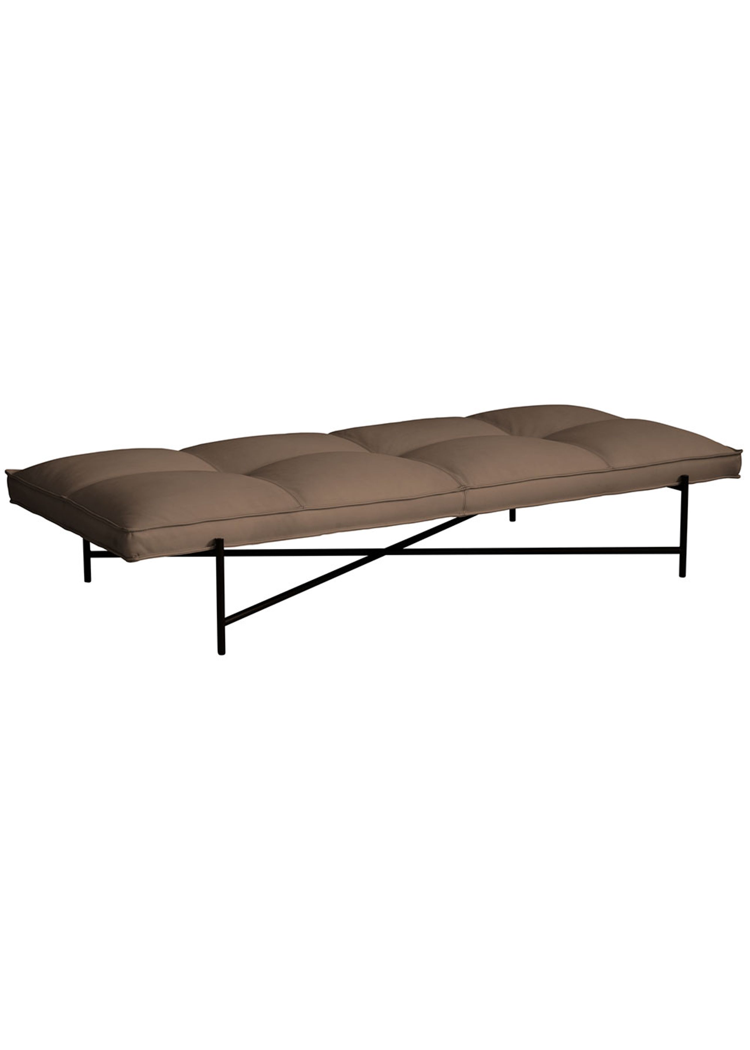Handvärk - Daybed - Daybed by Emil Thorup - Black / Raw Umber Leather