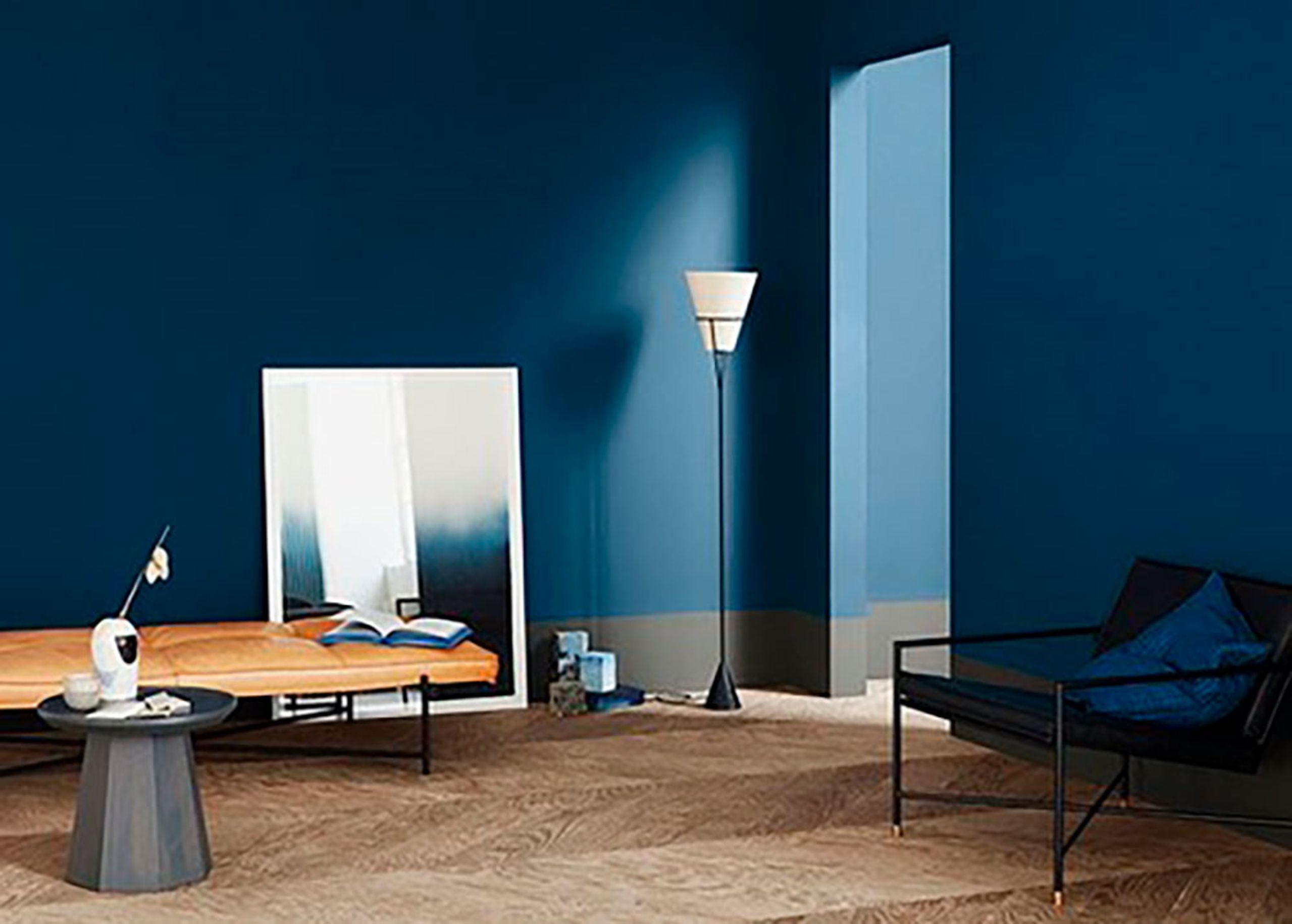 Handvärk - Daybed - Daybed by Emil Thorup - Stainless Steel / Raw Umber Leather