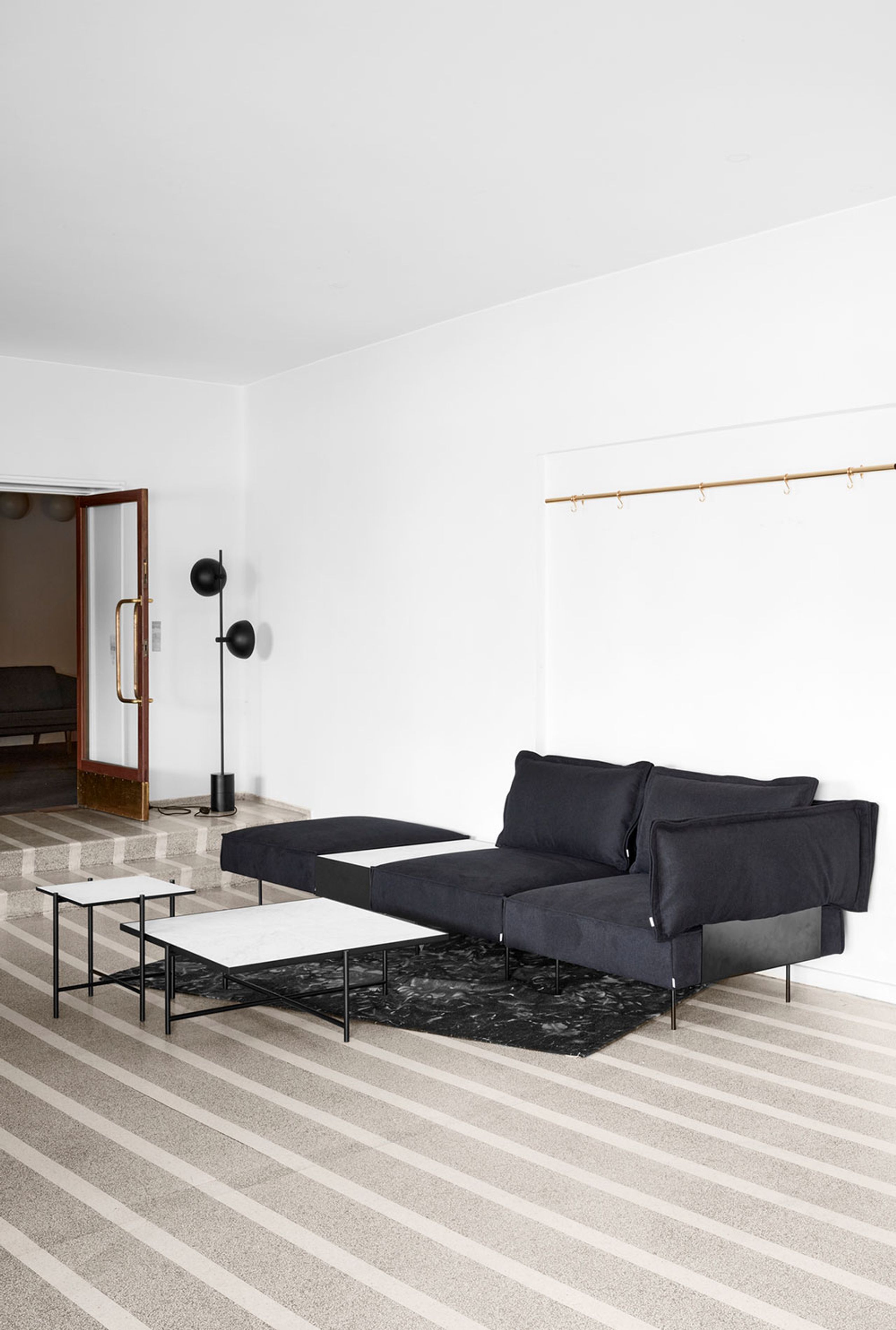 Handvärk - Modular sofa - The Modular Sofa - Ottoman by Emil Thorup - Ottoman - Dark Grey