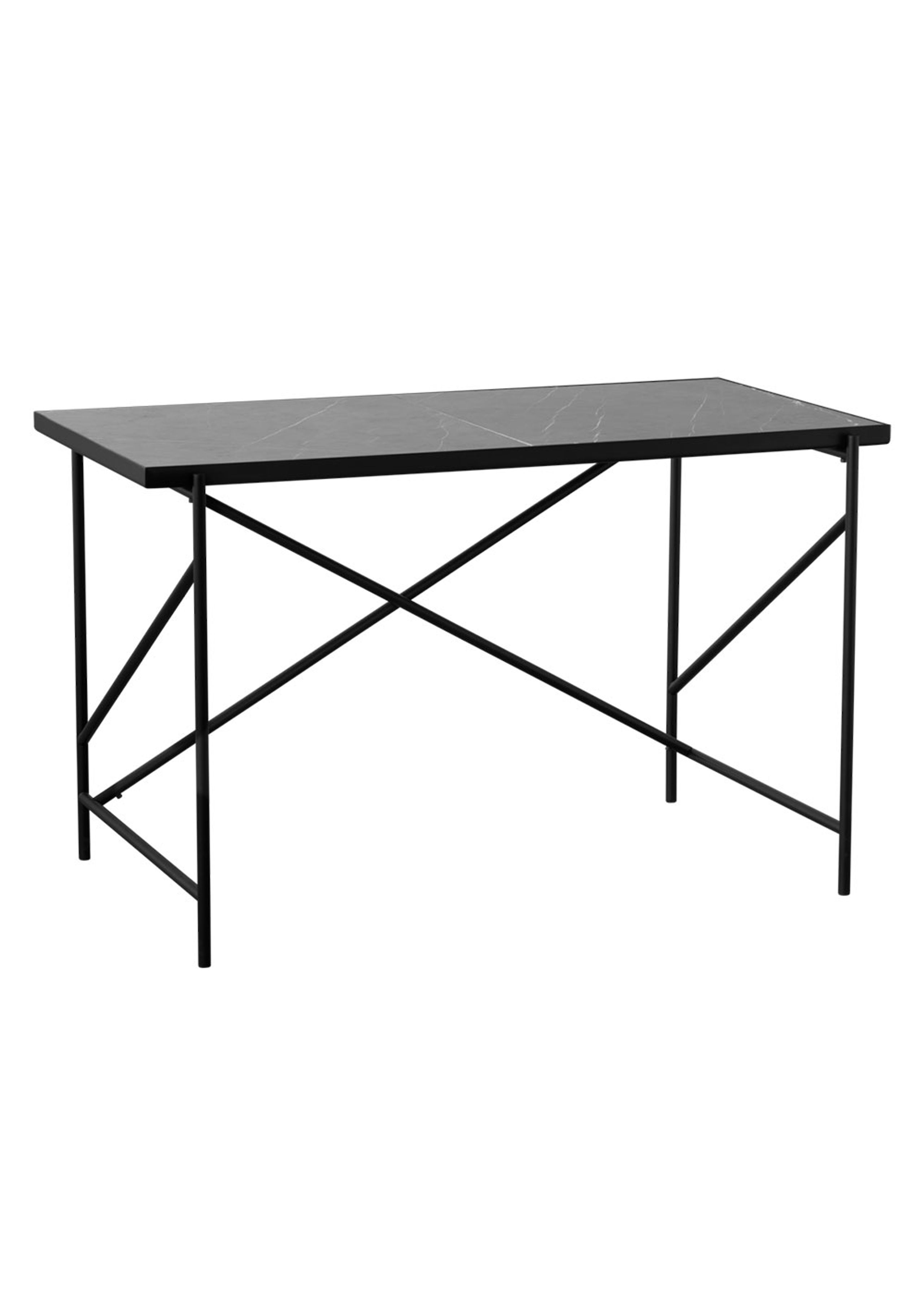 Handvärk - Skrivebord - Desk af Emil Thorup - Black / Dark Grey Marble 120
