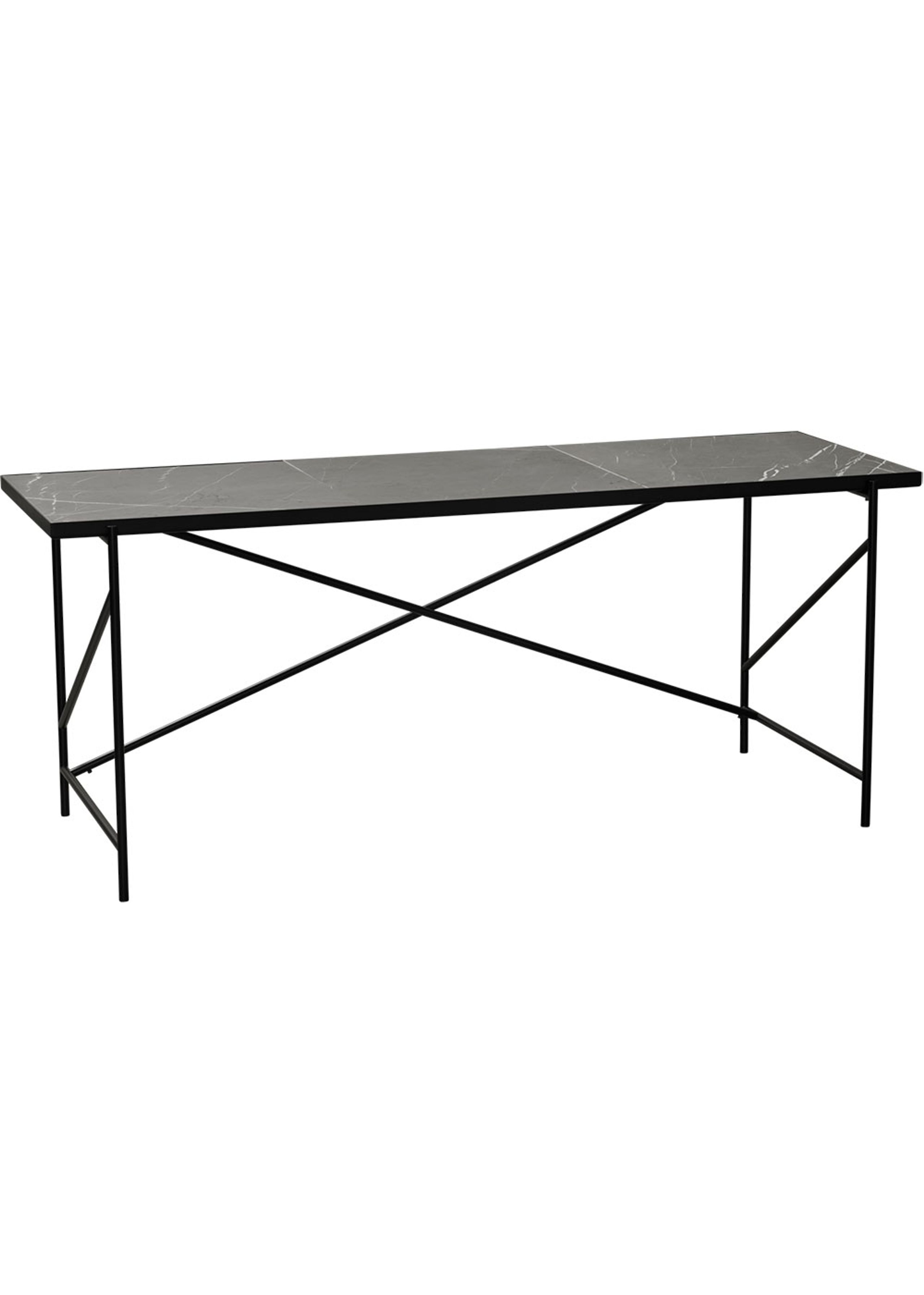 Handvärk - Scrivania - Desk by Emil Thorup - Black / Dark Grey Marble 180