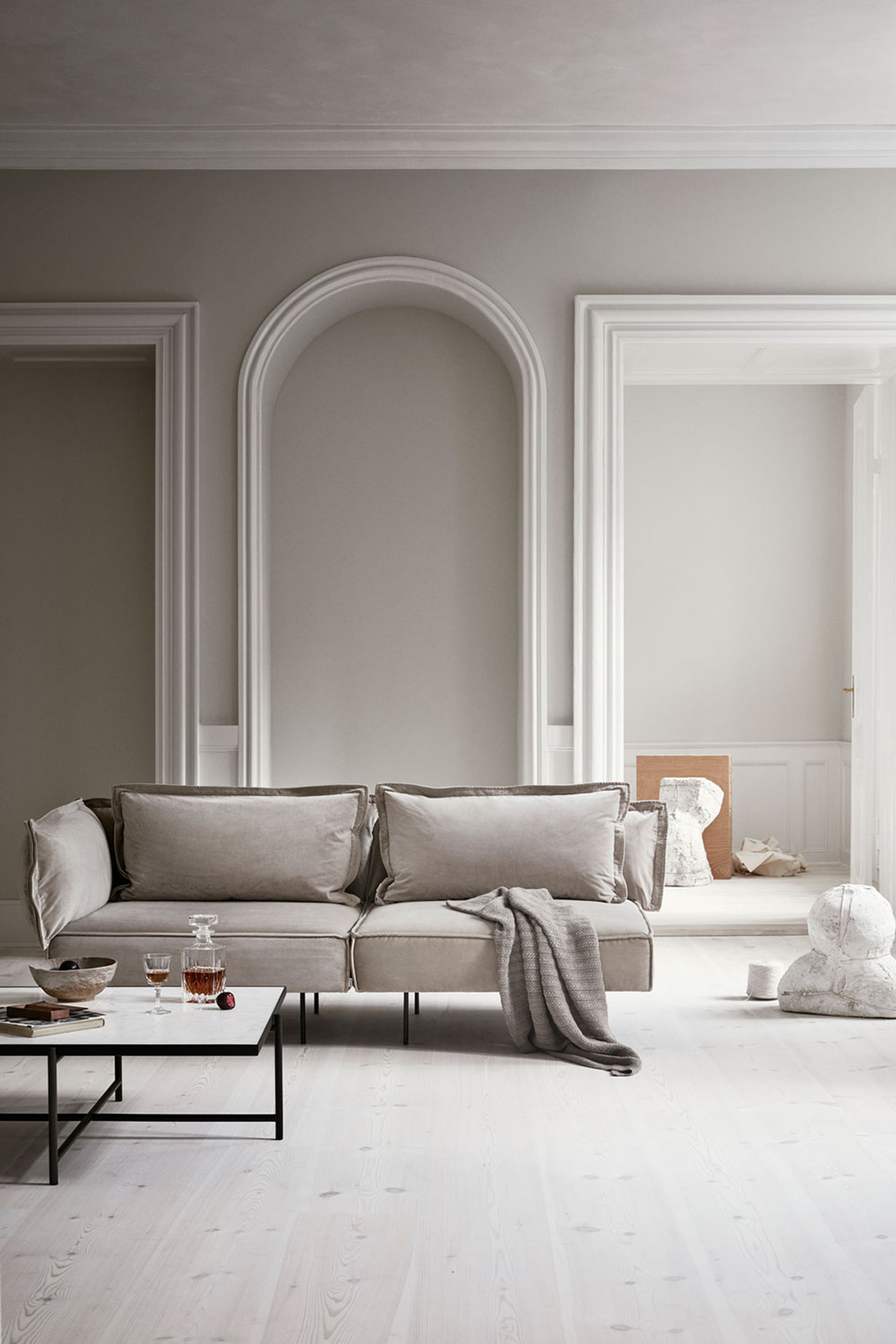 Handvärk - Canapé - The Modular Sofa - 2-Seat Sofa by Emil Thorup - Dark grey