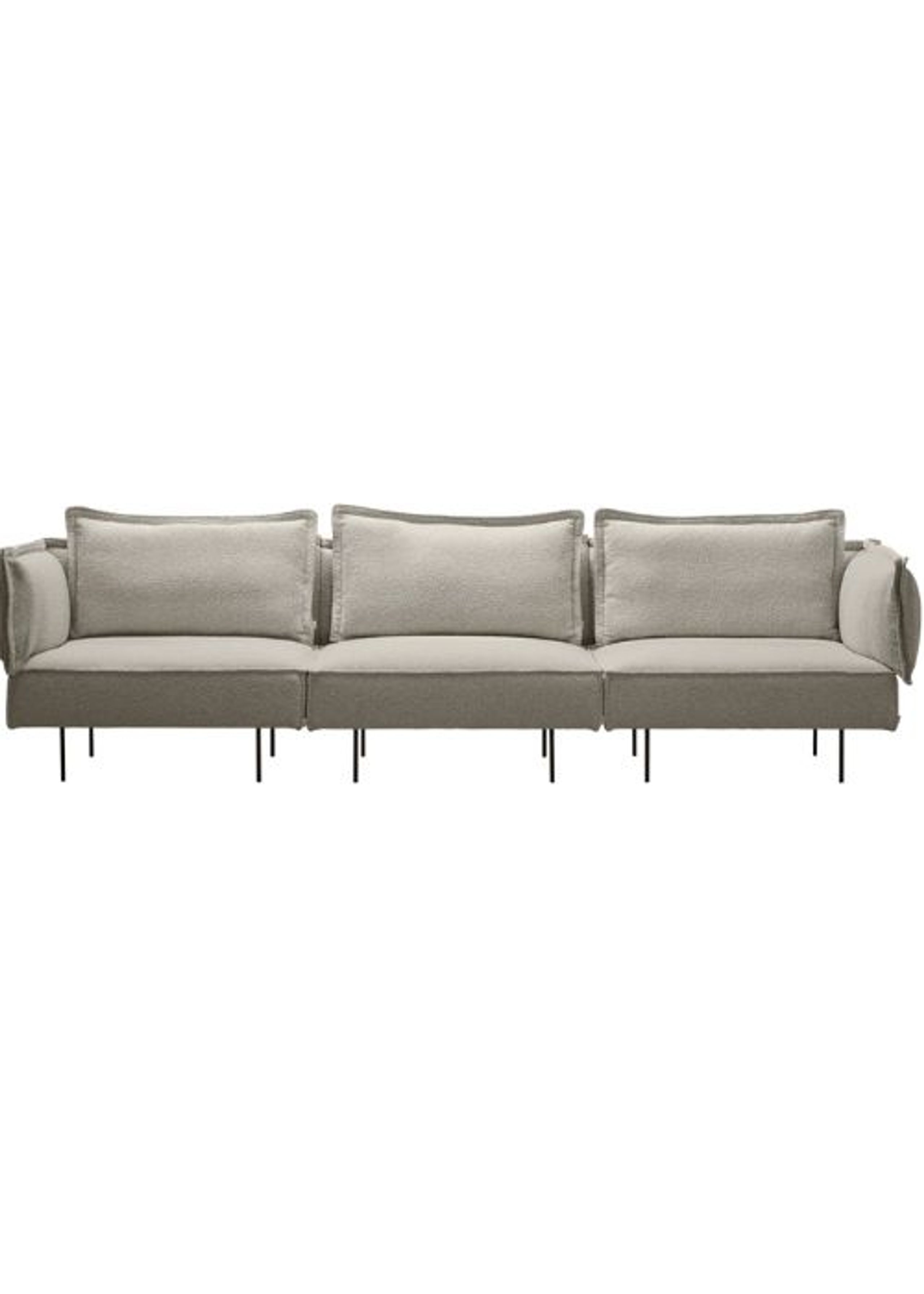Handvärk - Couch - Modular Sofa 3-Seat Sofa af Emil Thorup - Cloud