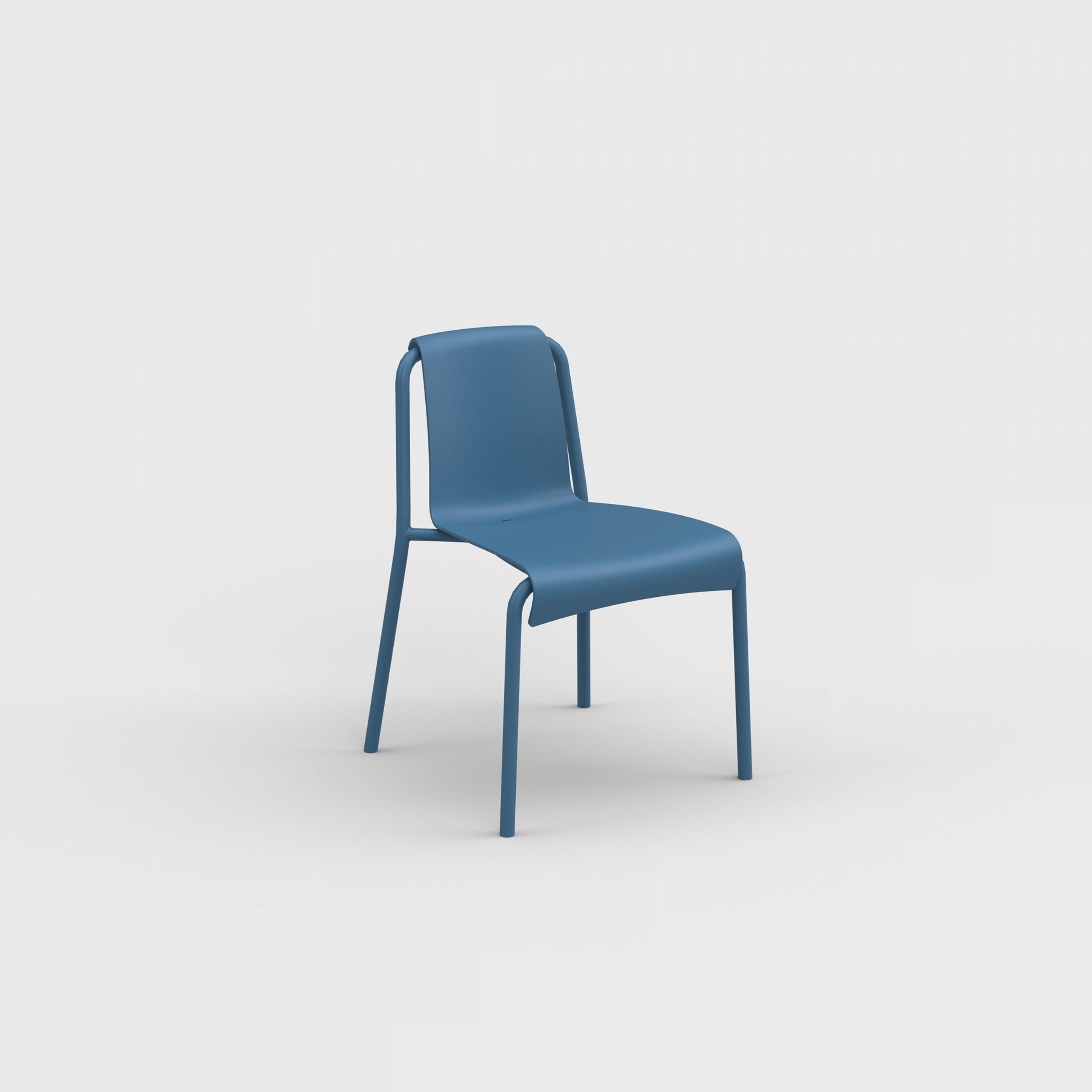 Handvärk - Stuhl - Nami Dining chair - Sky blue