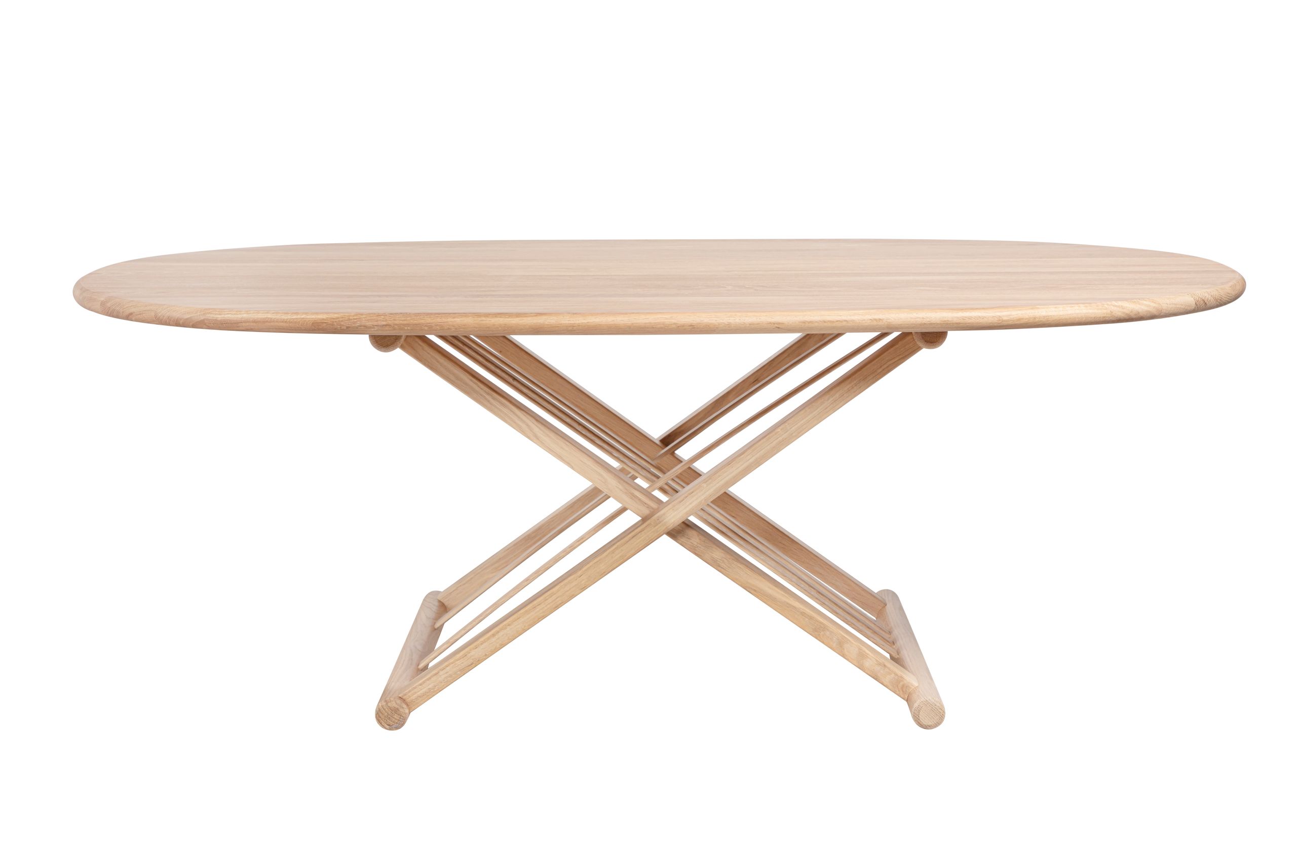 Haslev Møbelsnedkeri - Table basse - Safari Coffee Table - White Oiled Oak