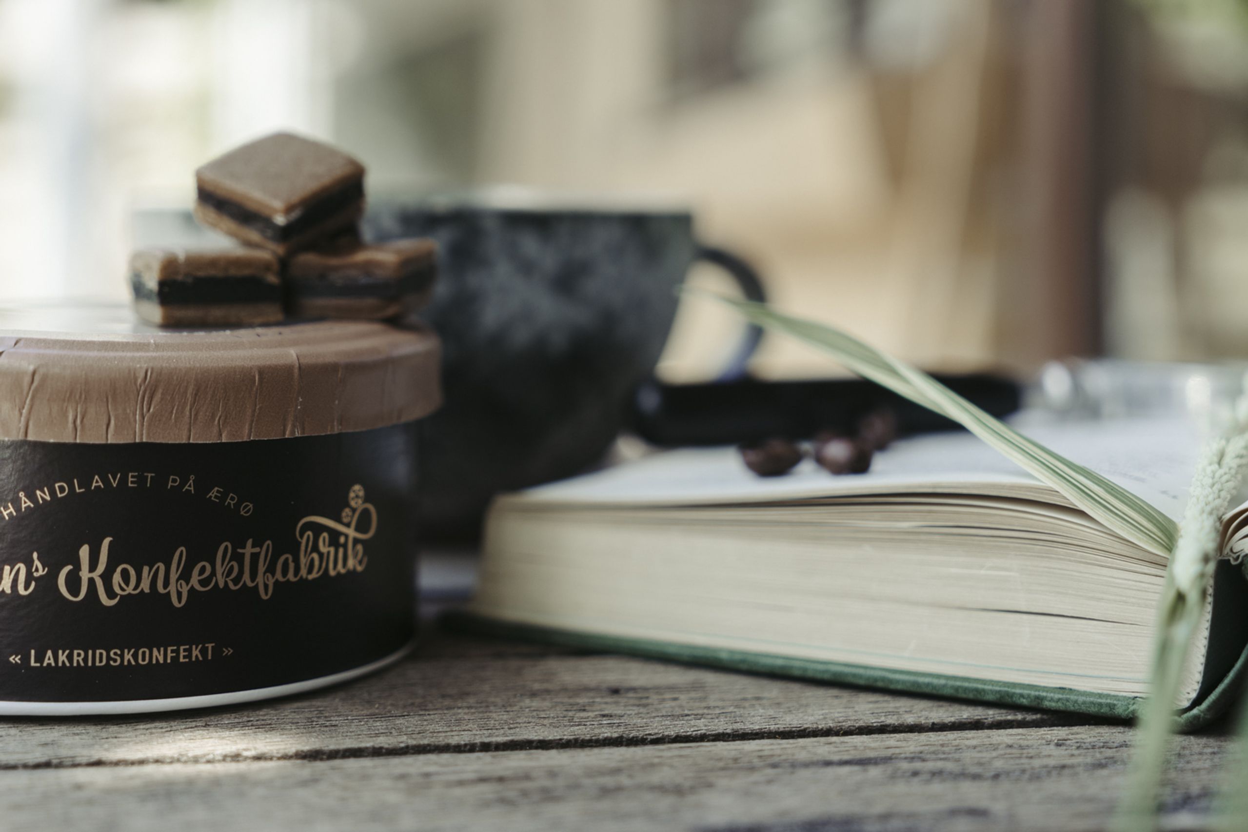 Hattesens Konfektfabrik - Konfekt - Lakridskonfekt - Brown