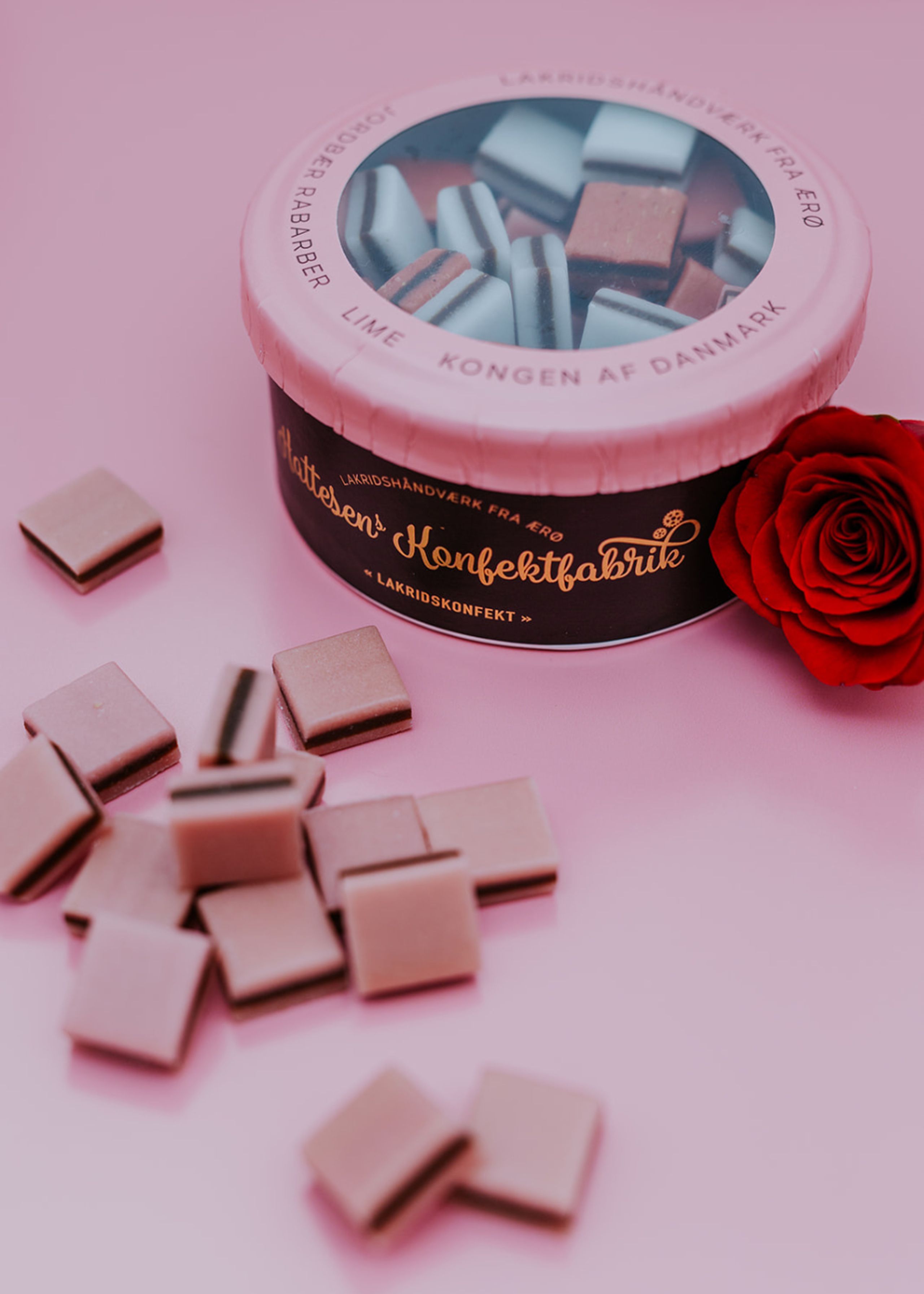 Hattesens Konfektfabrik - Konfekcje - Lakridskonfekt - Forår/Sommer