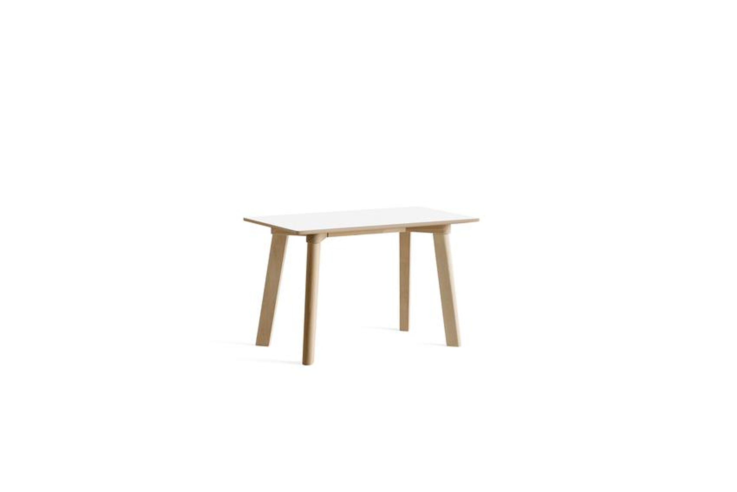 HAY - Bench - CPH Deux 215 2.0 Bench - Pearl White Laminate / Untreated Beech - 75