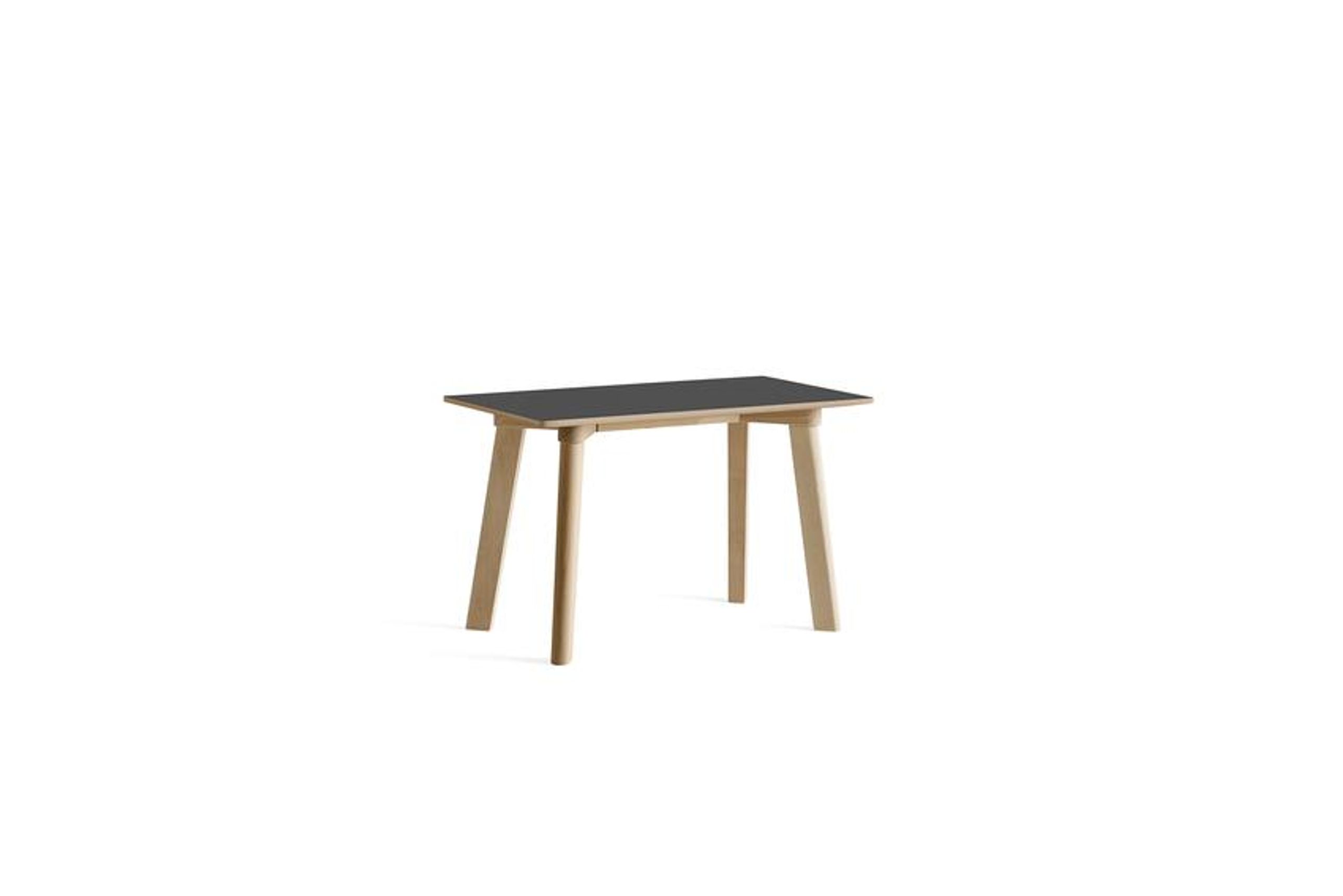 HAY - Bench - CPH Deux 215 2.0 Bench - Stone Grey Laminate / Untreated Beech - 75