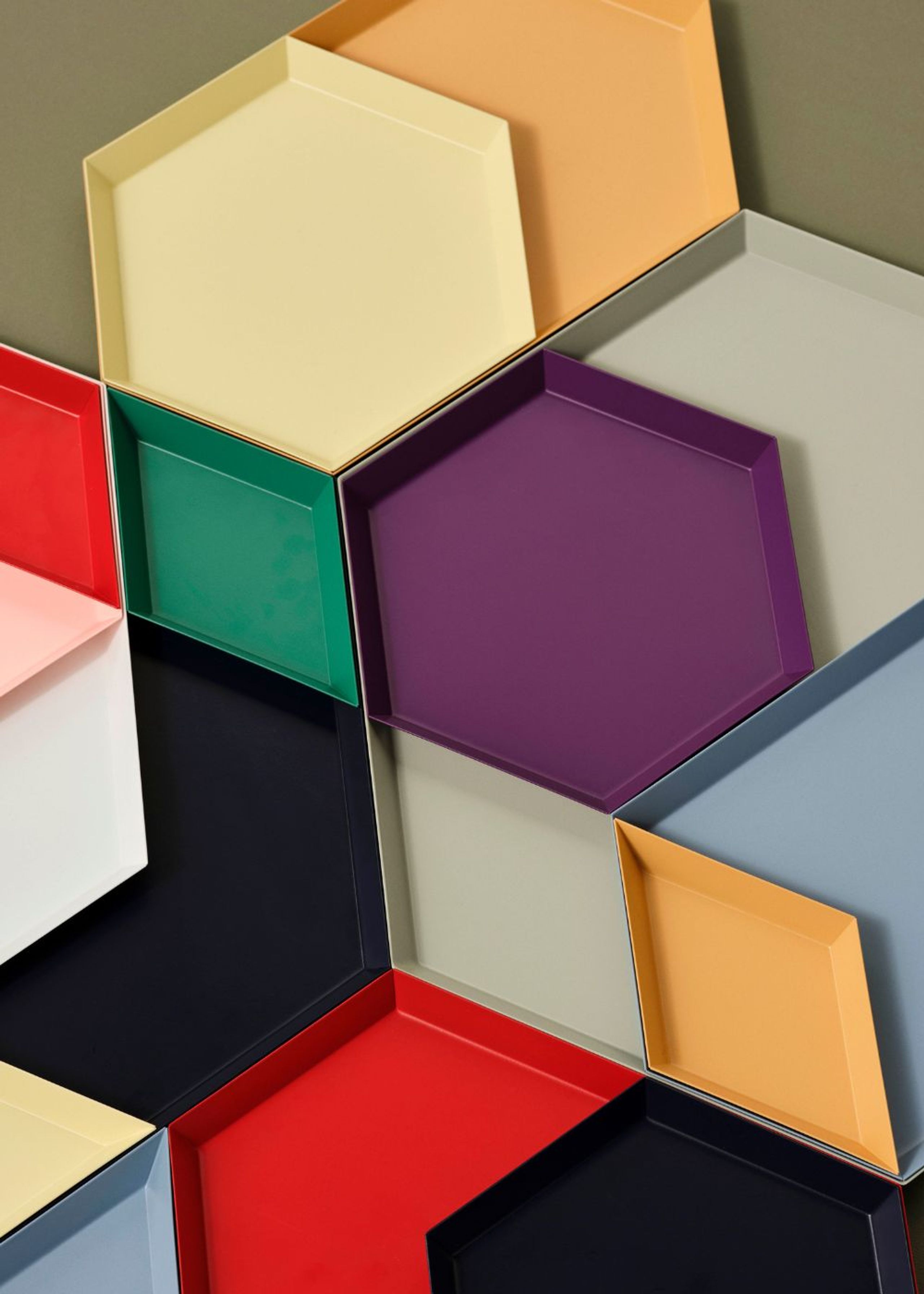 HAY - Tray - Kaleido XS - Olive