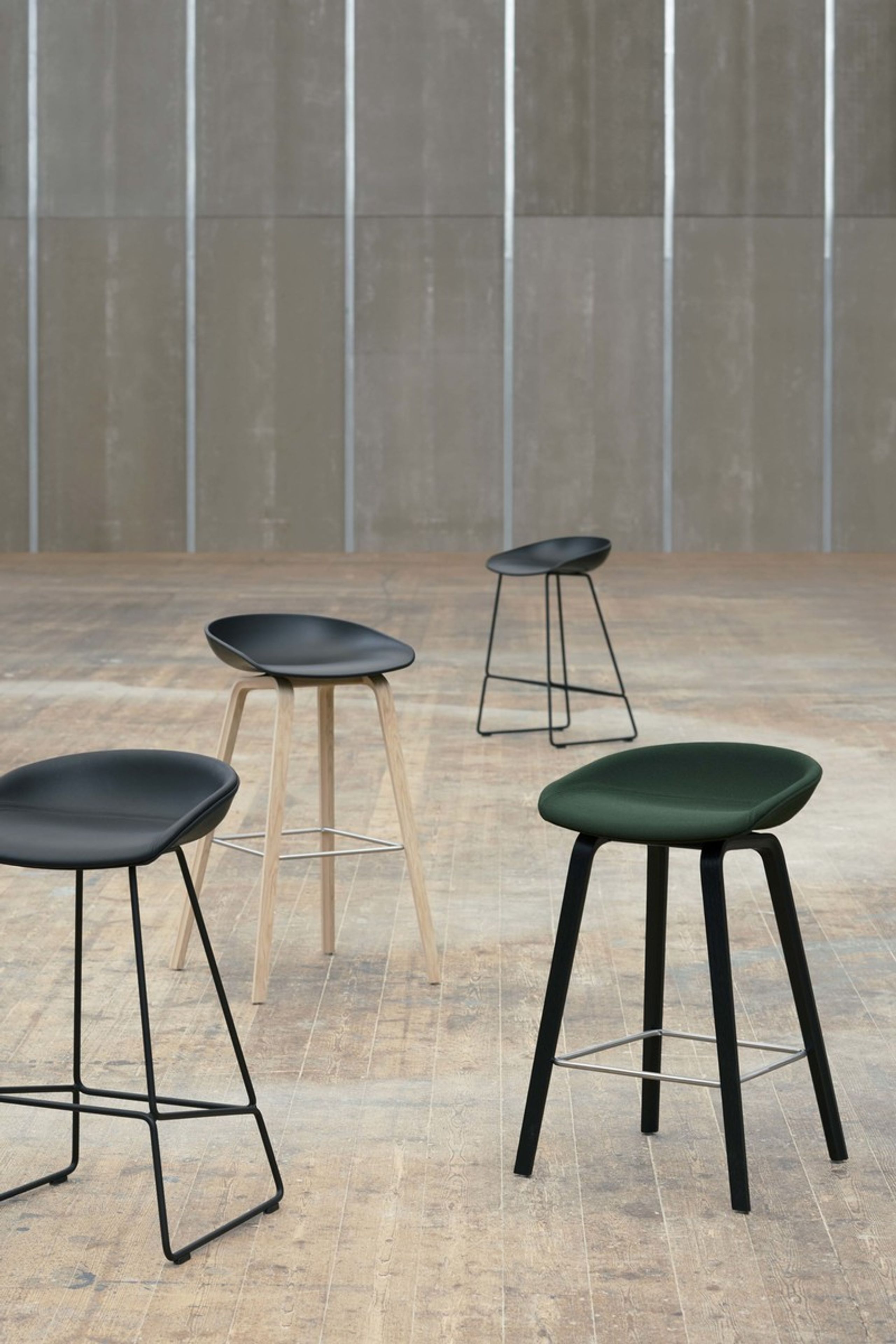 HAY - Bar stool - AAS 33 - Seat: Fiord 571High