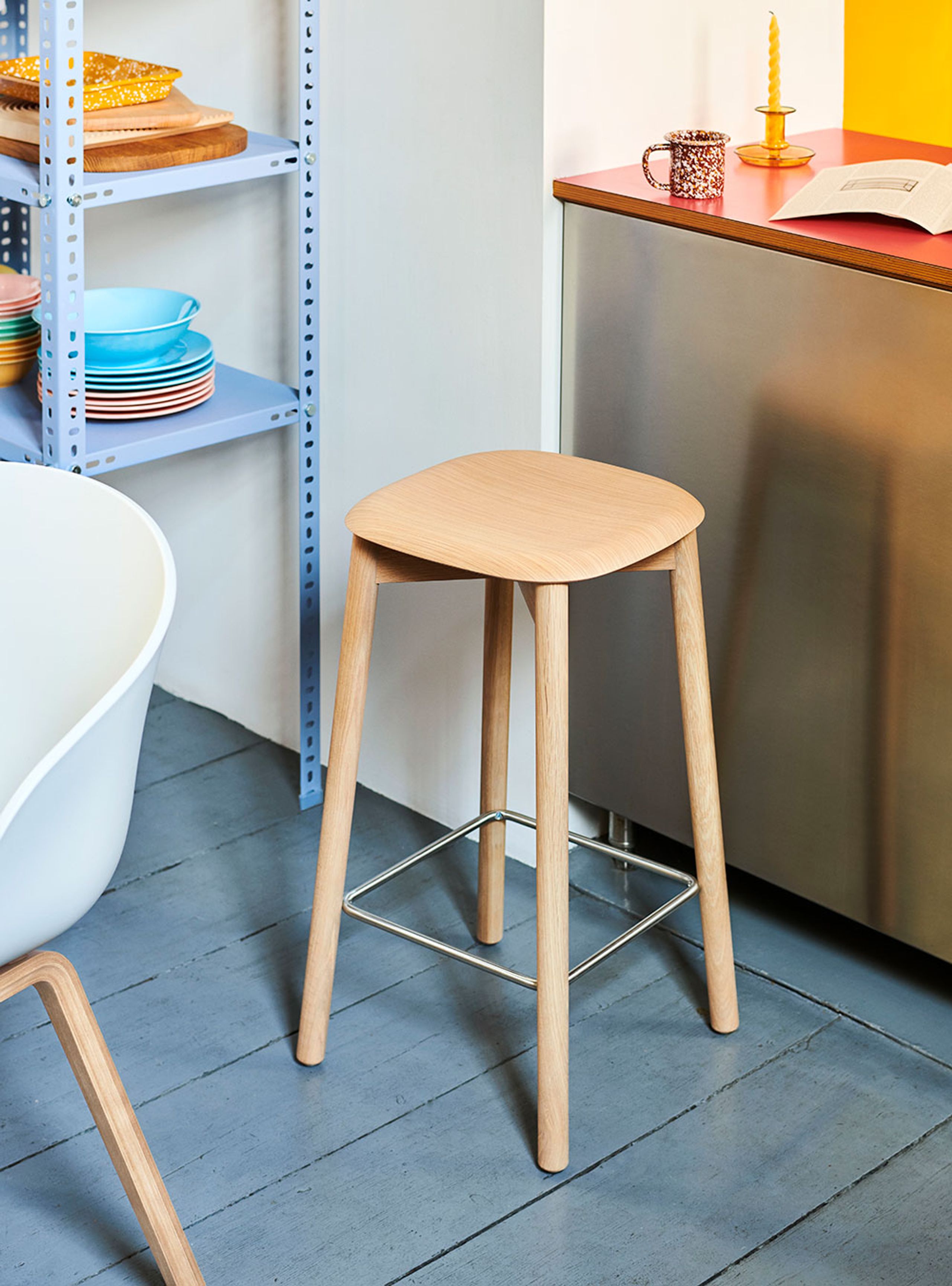 HAY - Barstol - Soft Edge 32 - Lacquered Oak