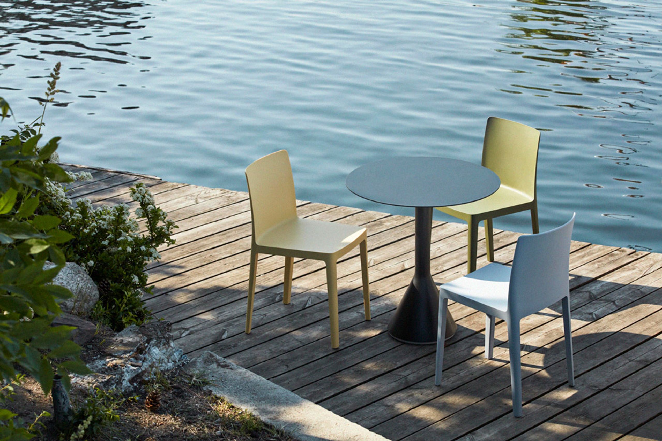 HAY - Tisch - PALISSADE / Cone Table - Ø70 - Olive