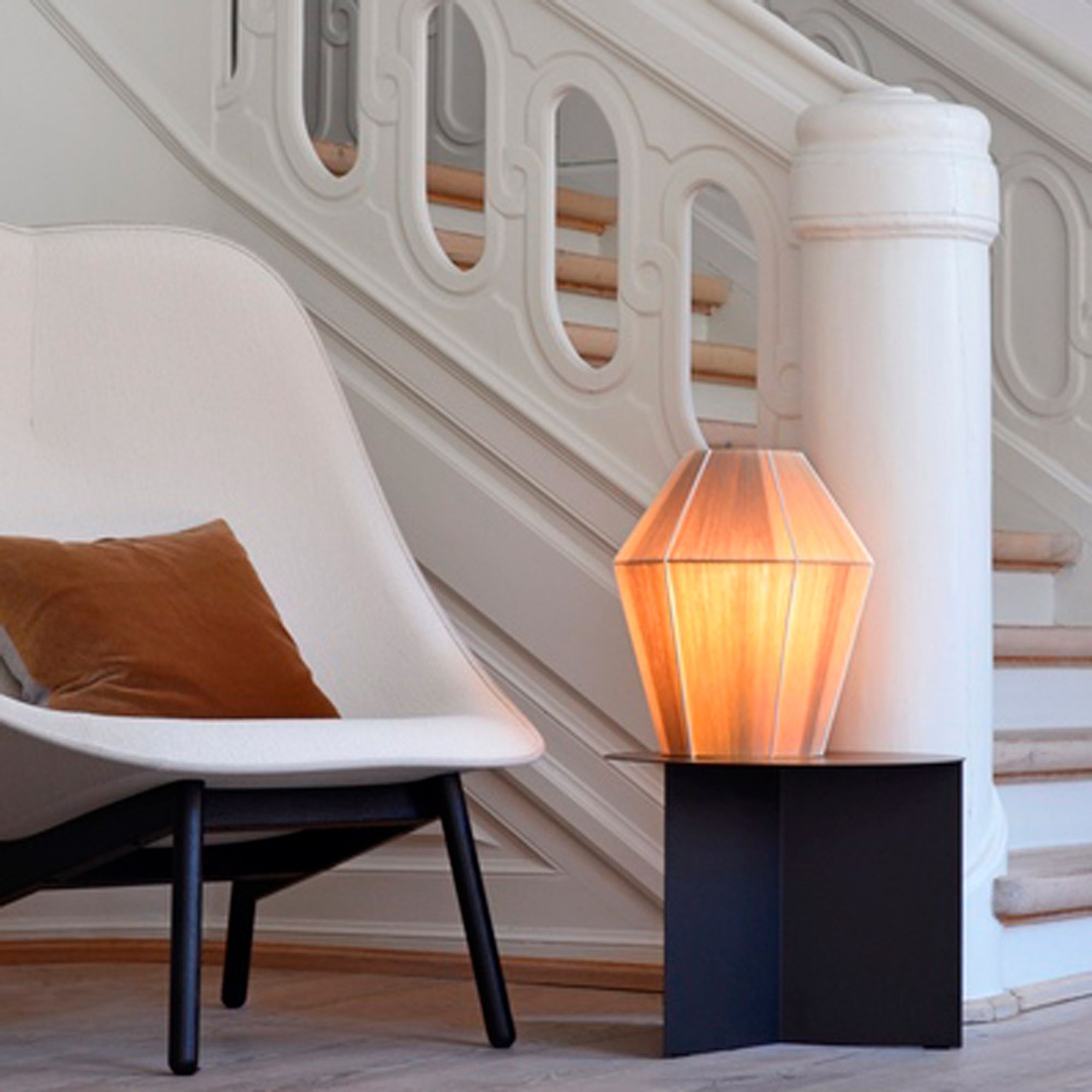 HAY - - Slit Table Round - Black