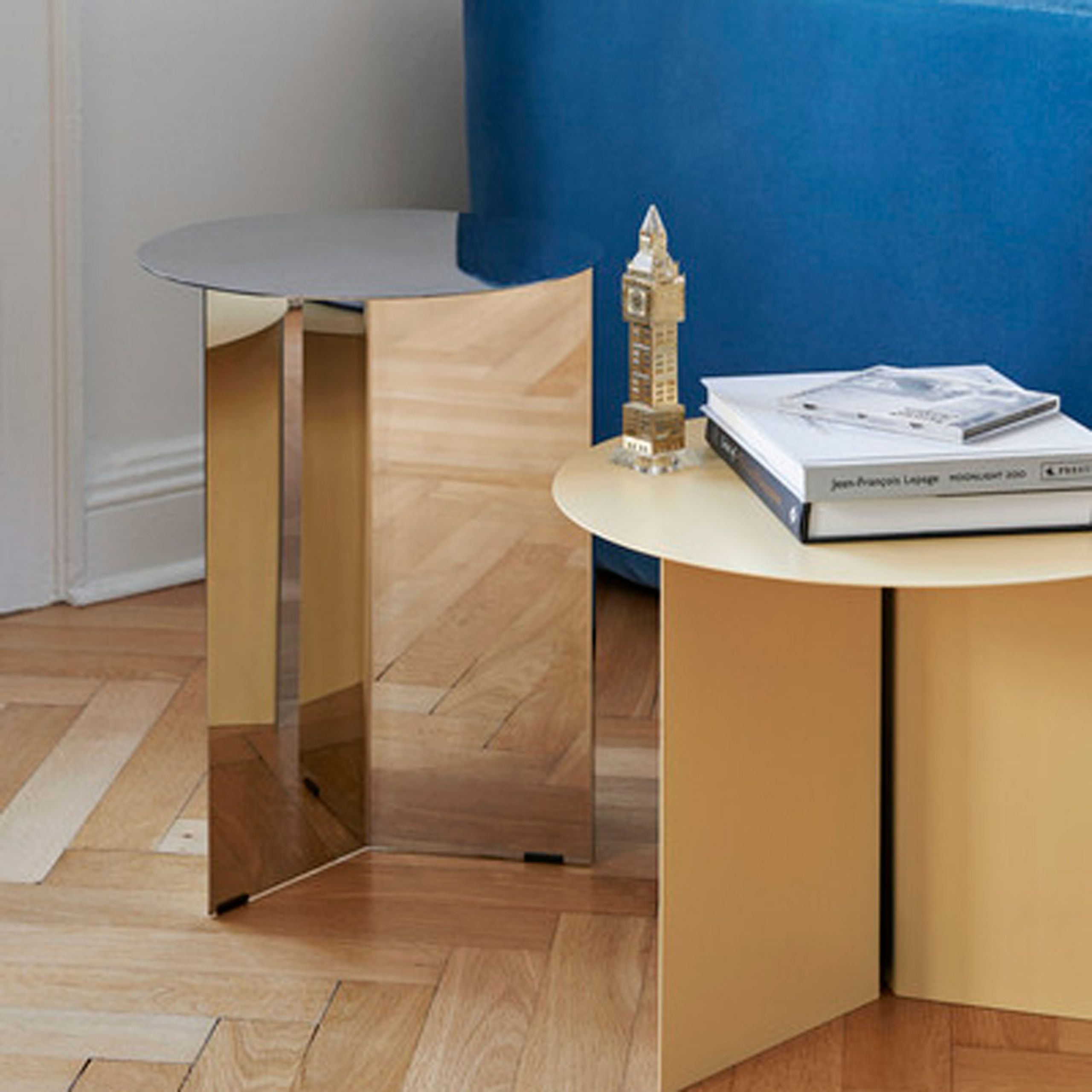 HAY - Table - Slit Table Round - Light Yellow