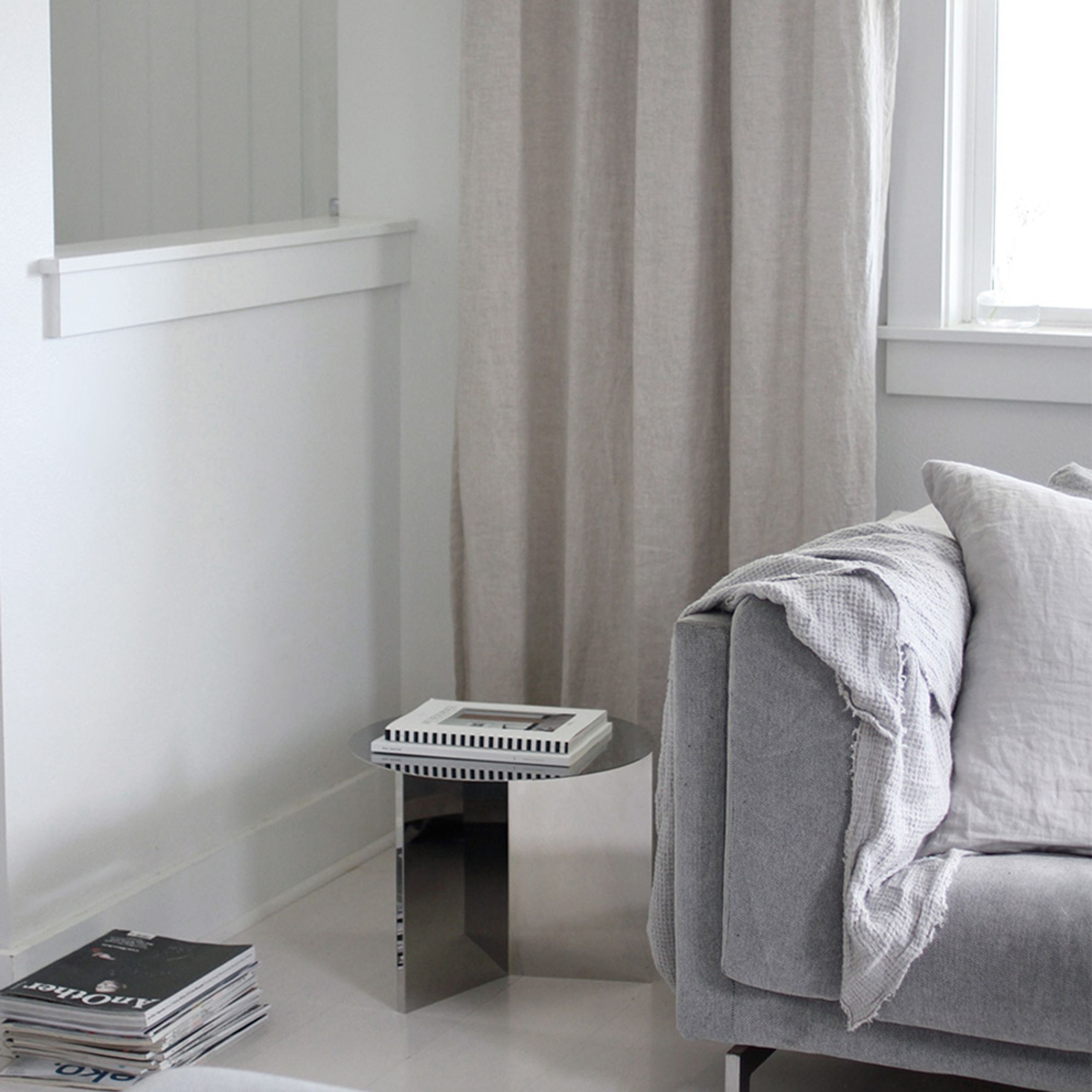 HAY - Table - Slit Table Round - Mirror