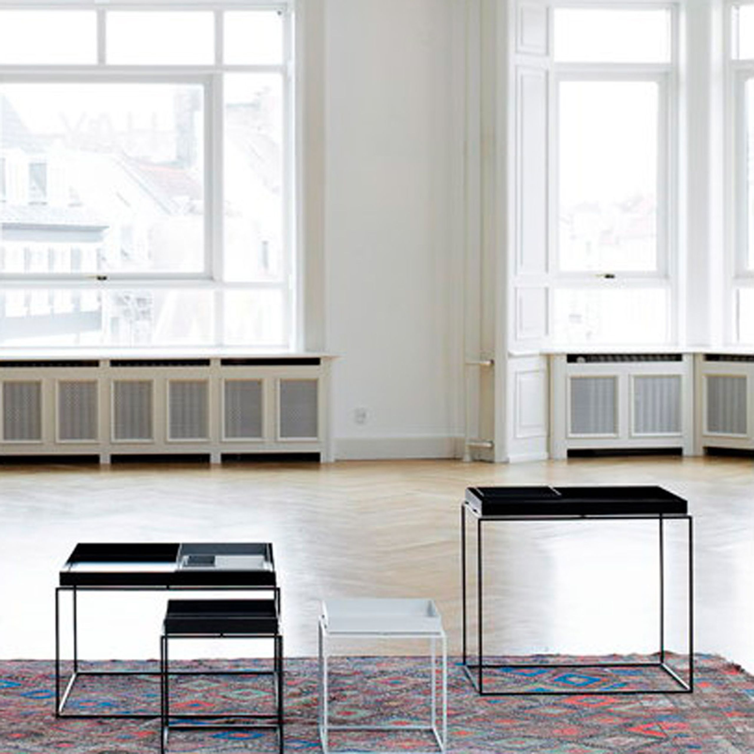 HAY - Bord - Tray Table HAY - Black Large