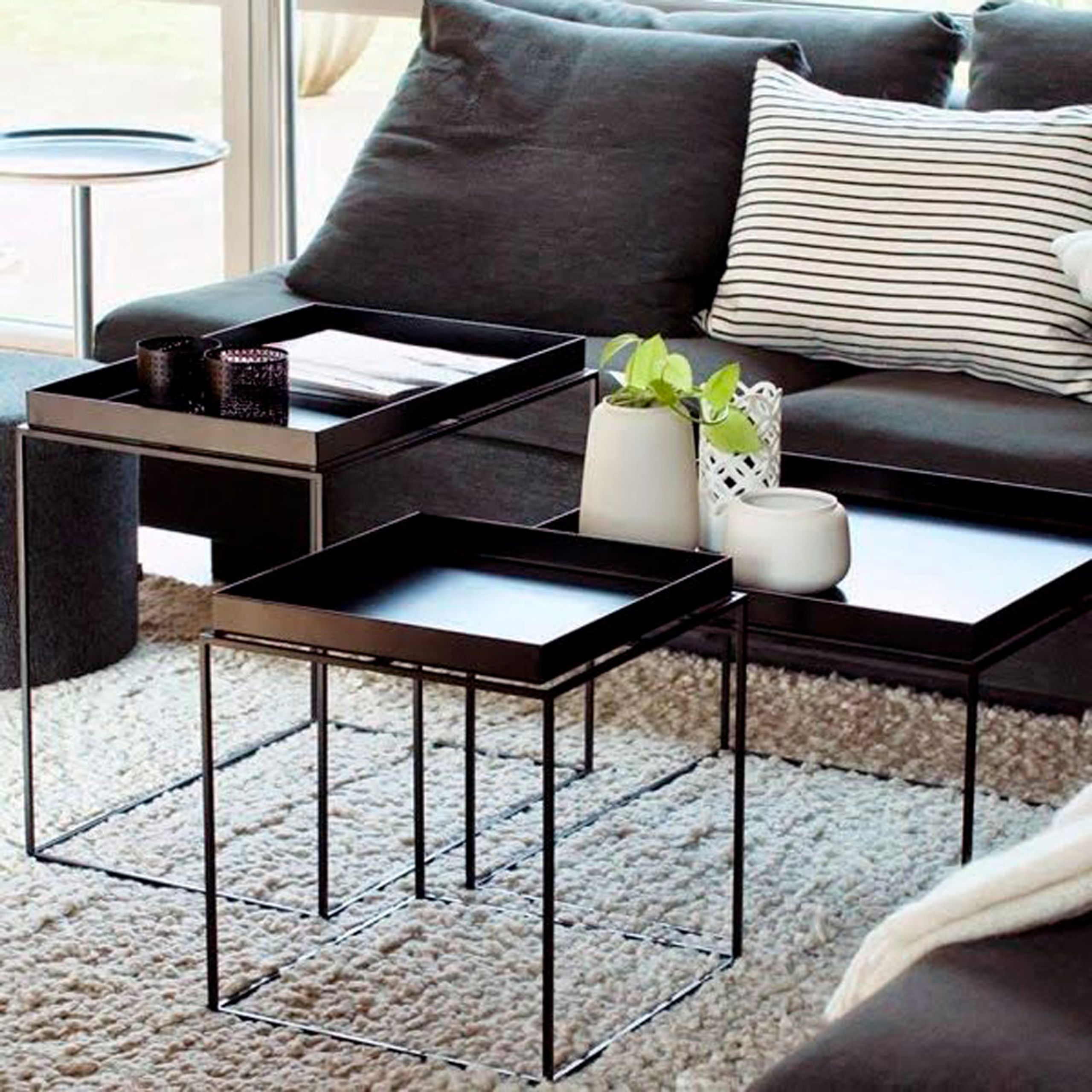 HAY - Table - Tray Table HAY - Black Medium