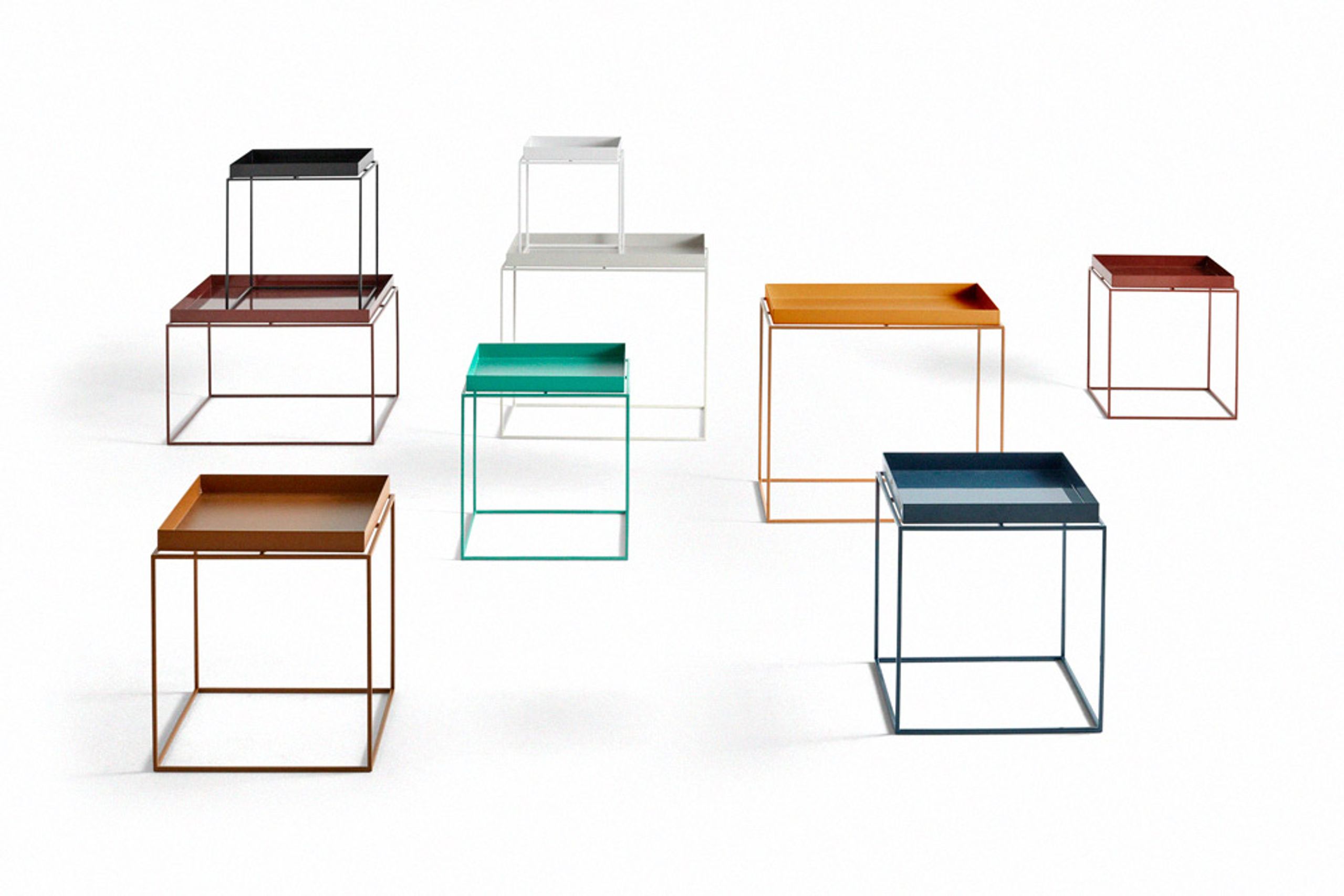 HAY - Bord - Tray Table HAY - Peppermint Green Medium