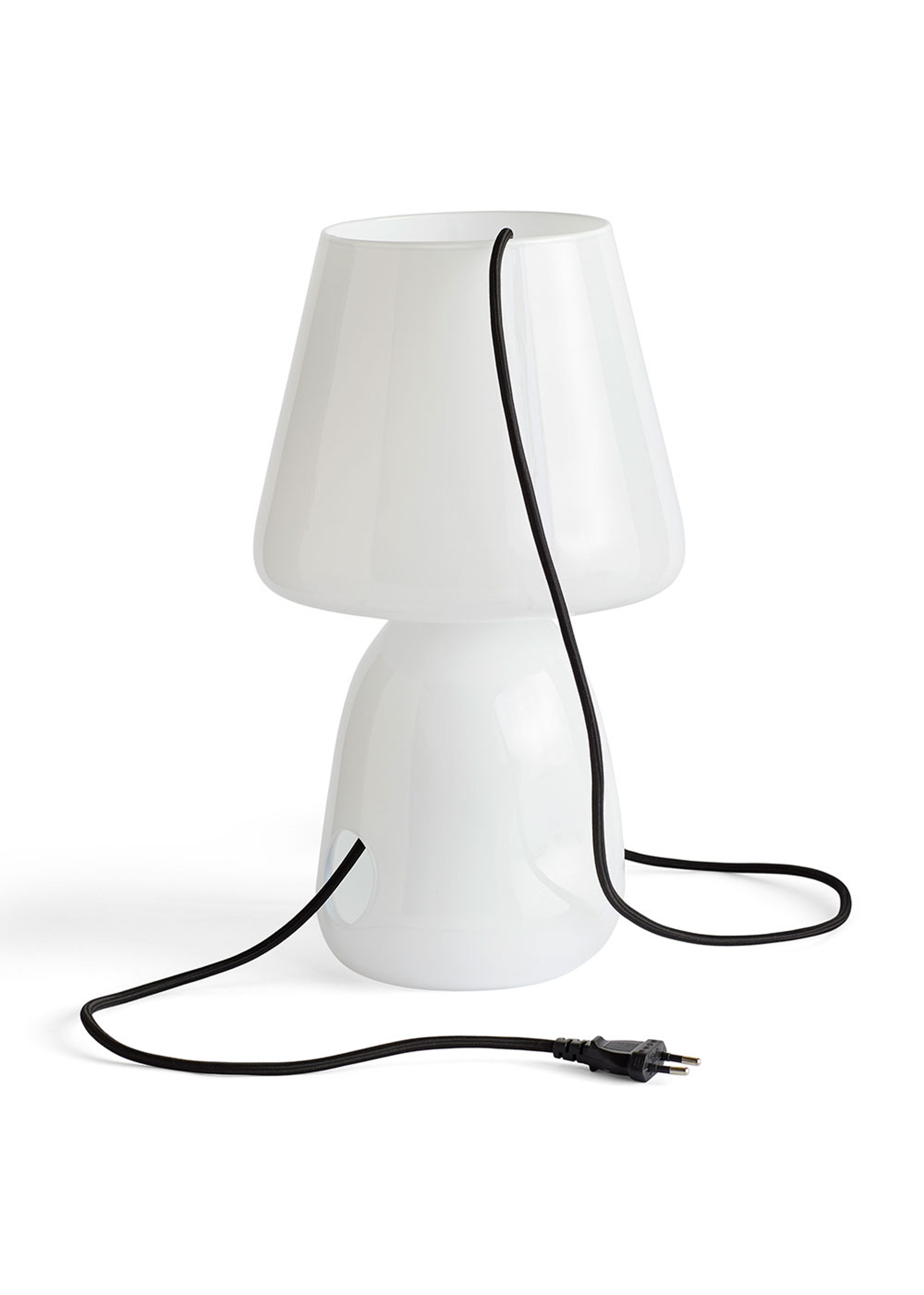 HAY - Candeeiro de mesa - Apollo Table Lamp Shade - Opal Glass Cork