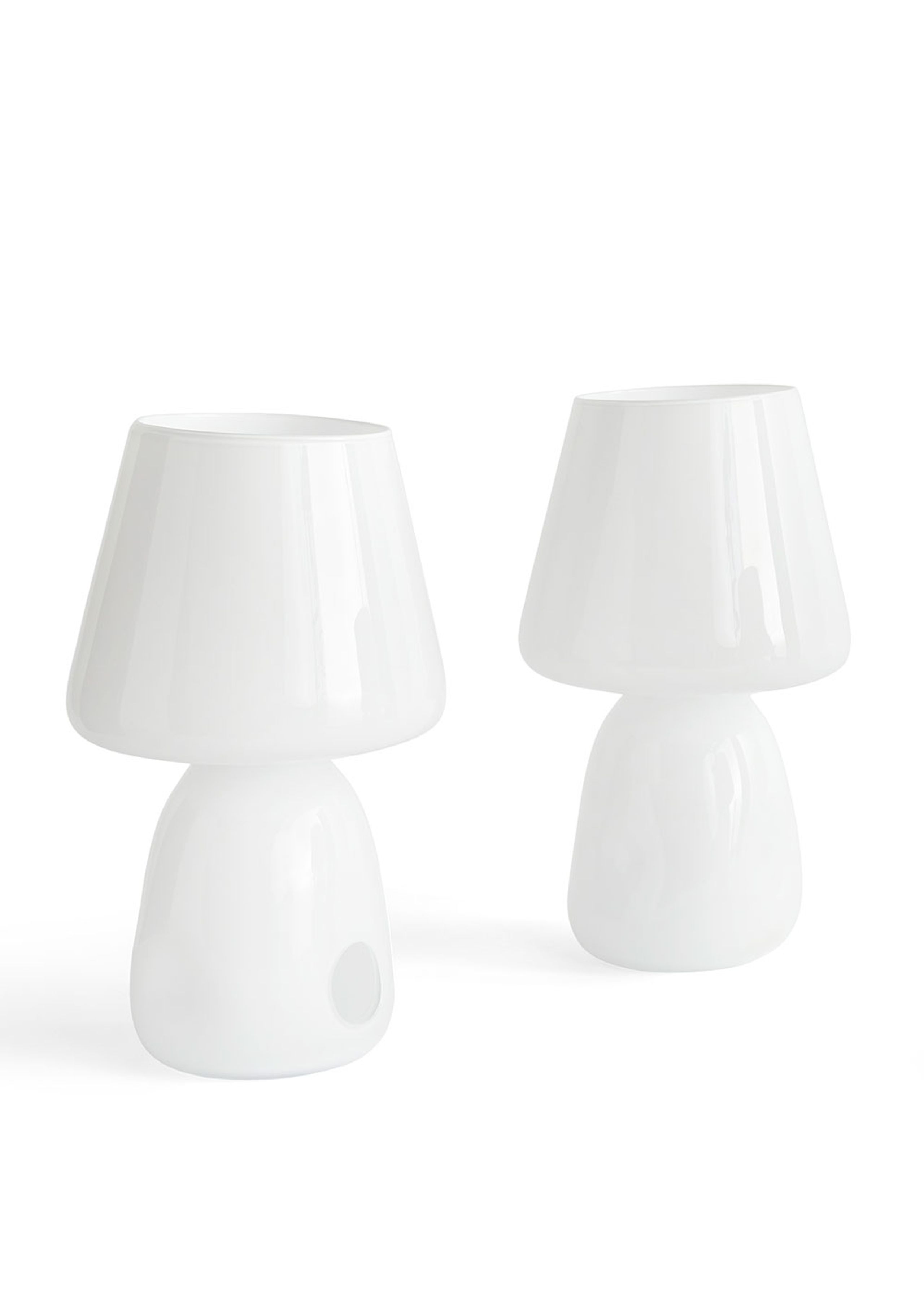 HAY - Candeeiro de mesa - Apollo Table Lamp Shade - Opal Glass Cork