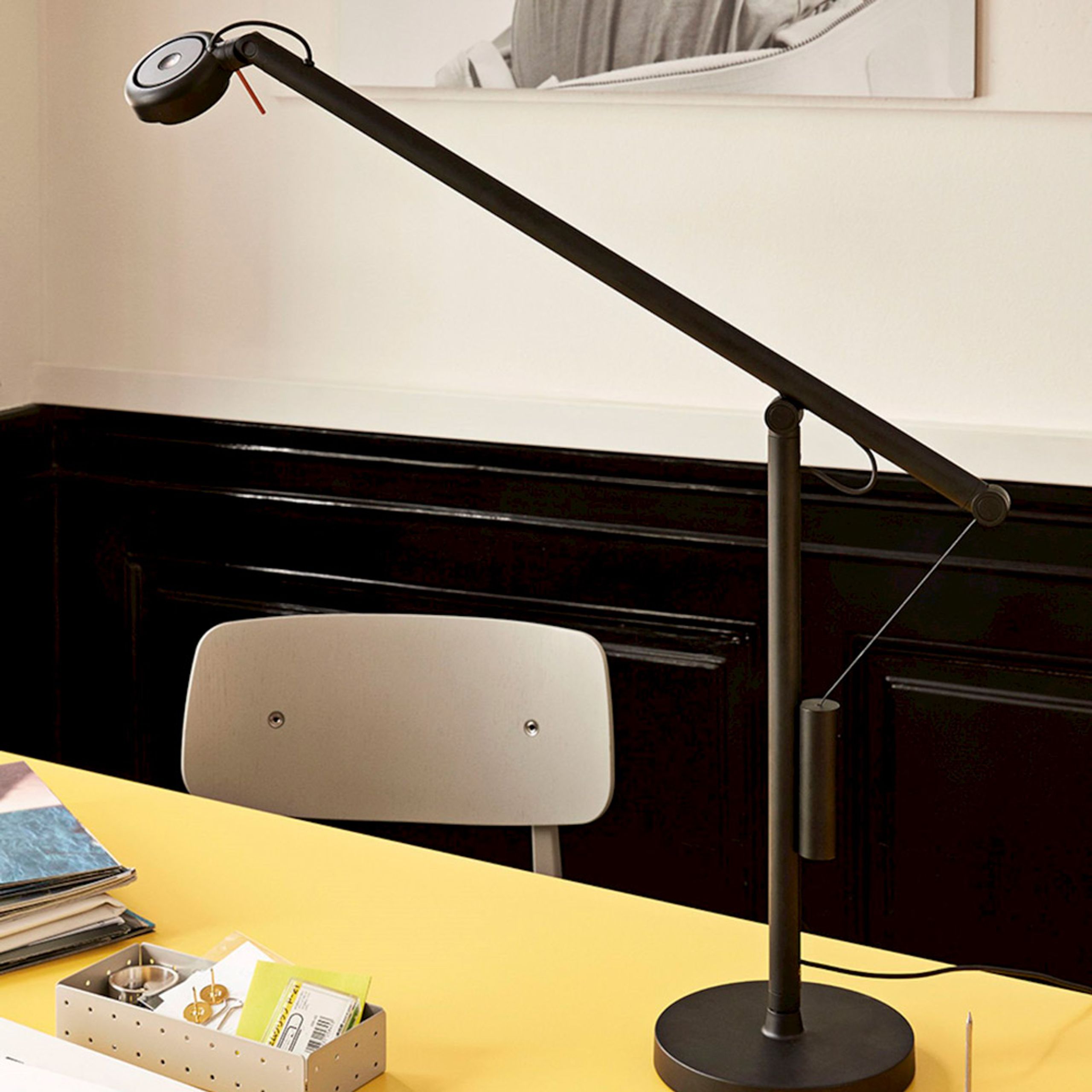 HAY - Table Lamp - Fifty Fifty Mini - Soft Black