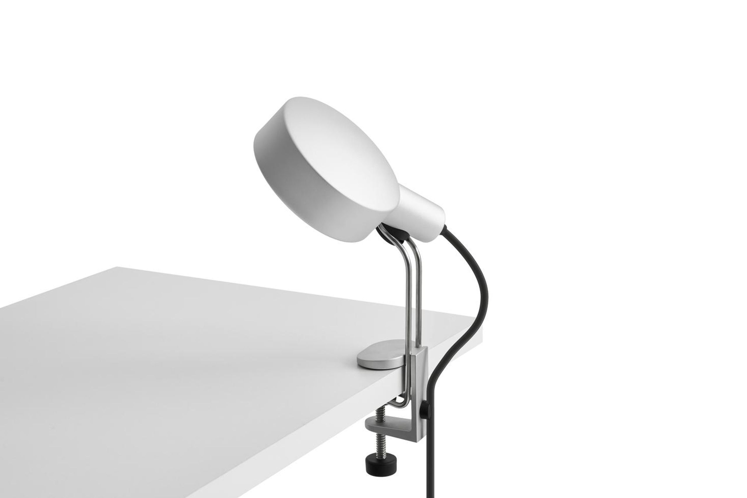 HAY - Bordlampe - Cupola Clip Lamp - Clear anodised