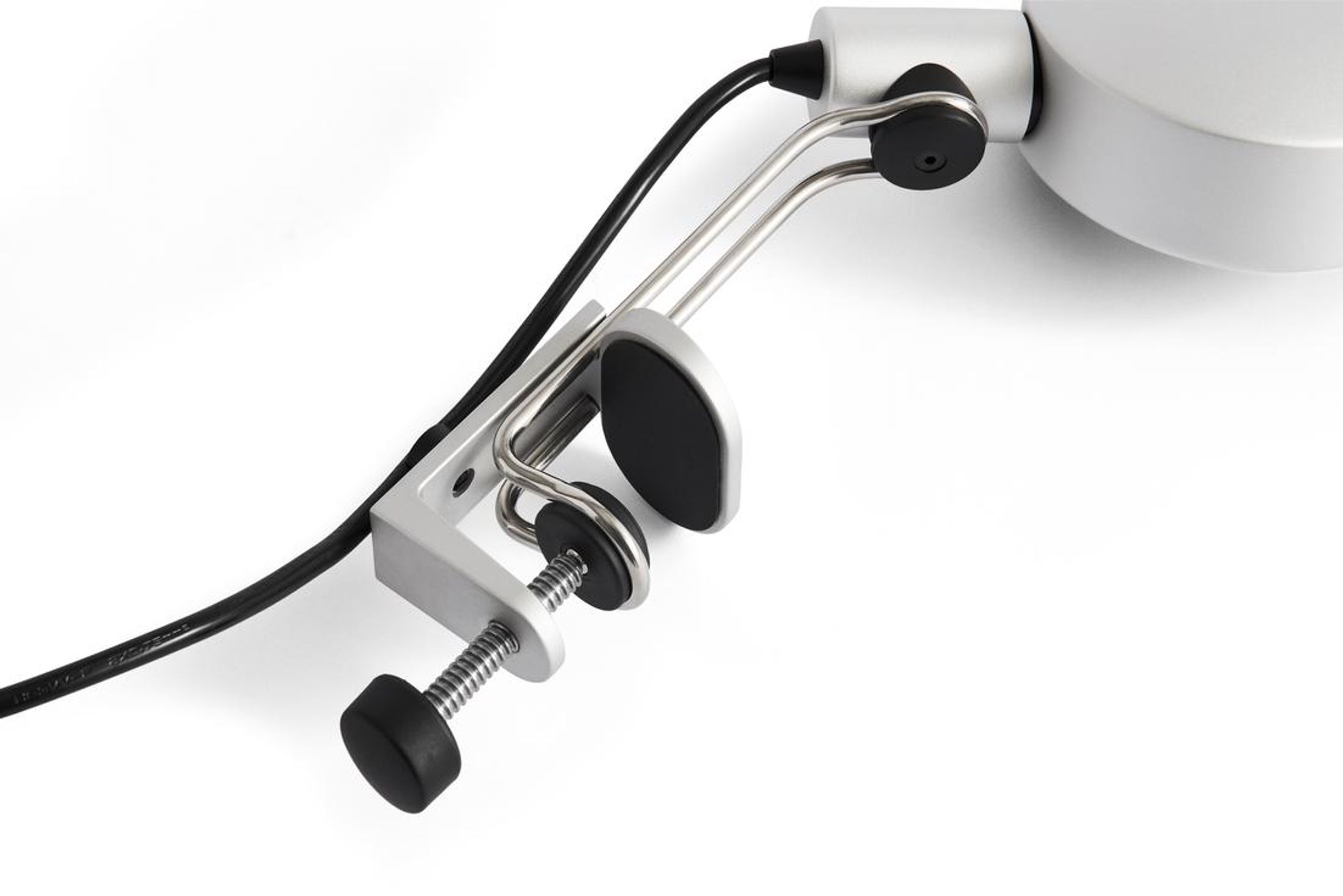 HAY - Bordlampe - Cupola Clip Lamp - Clear anodised