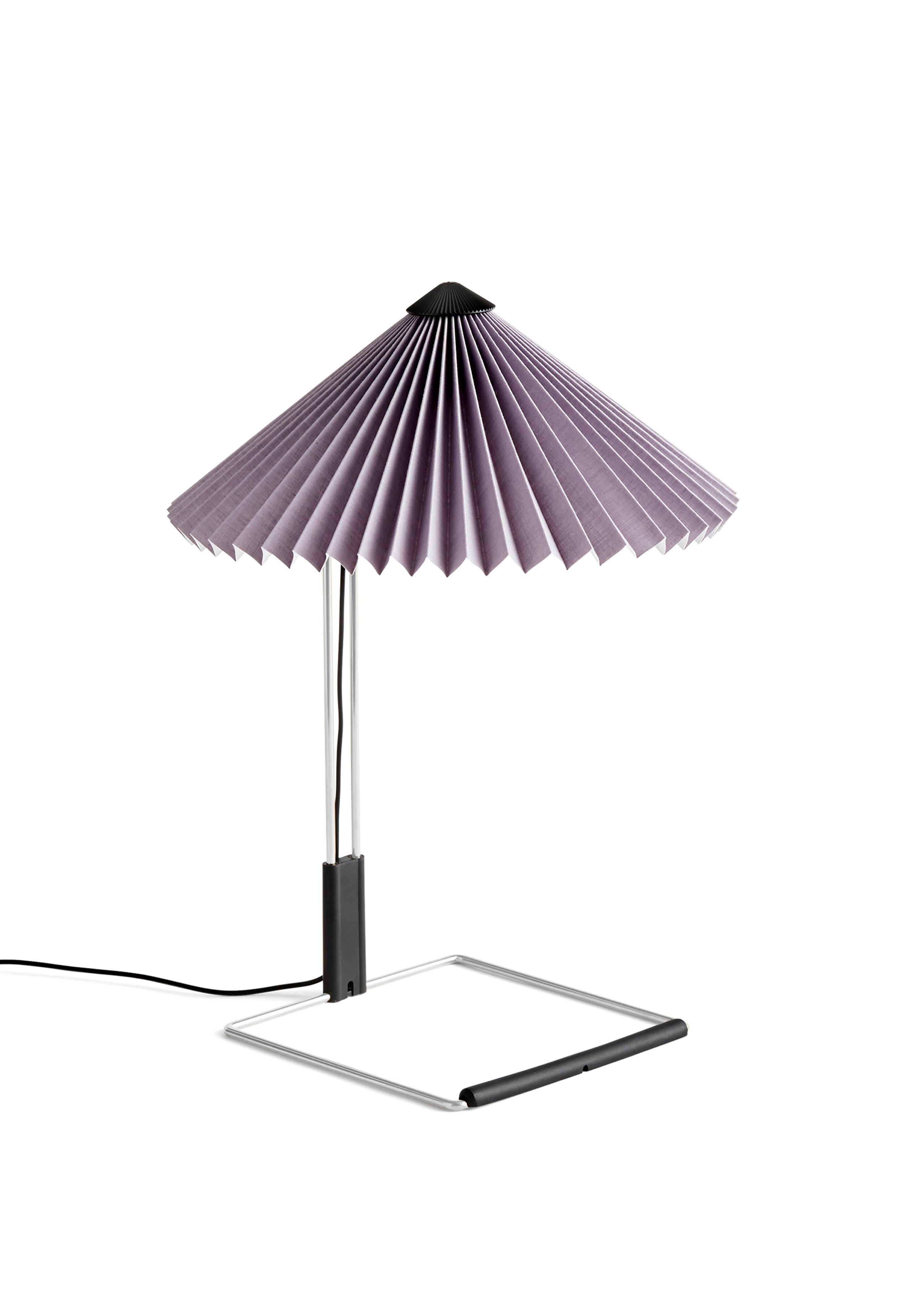 HAY - Table Lamp - MATIN Table Lamp / Small - Lavender / Mirror Plated