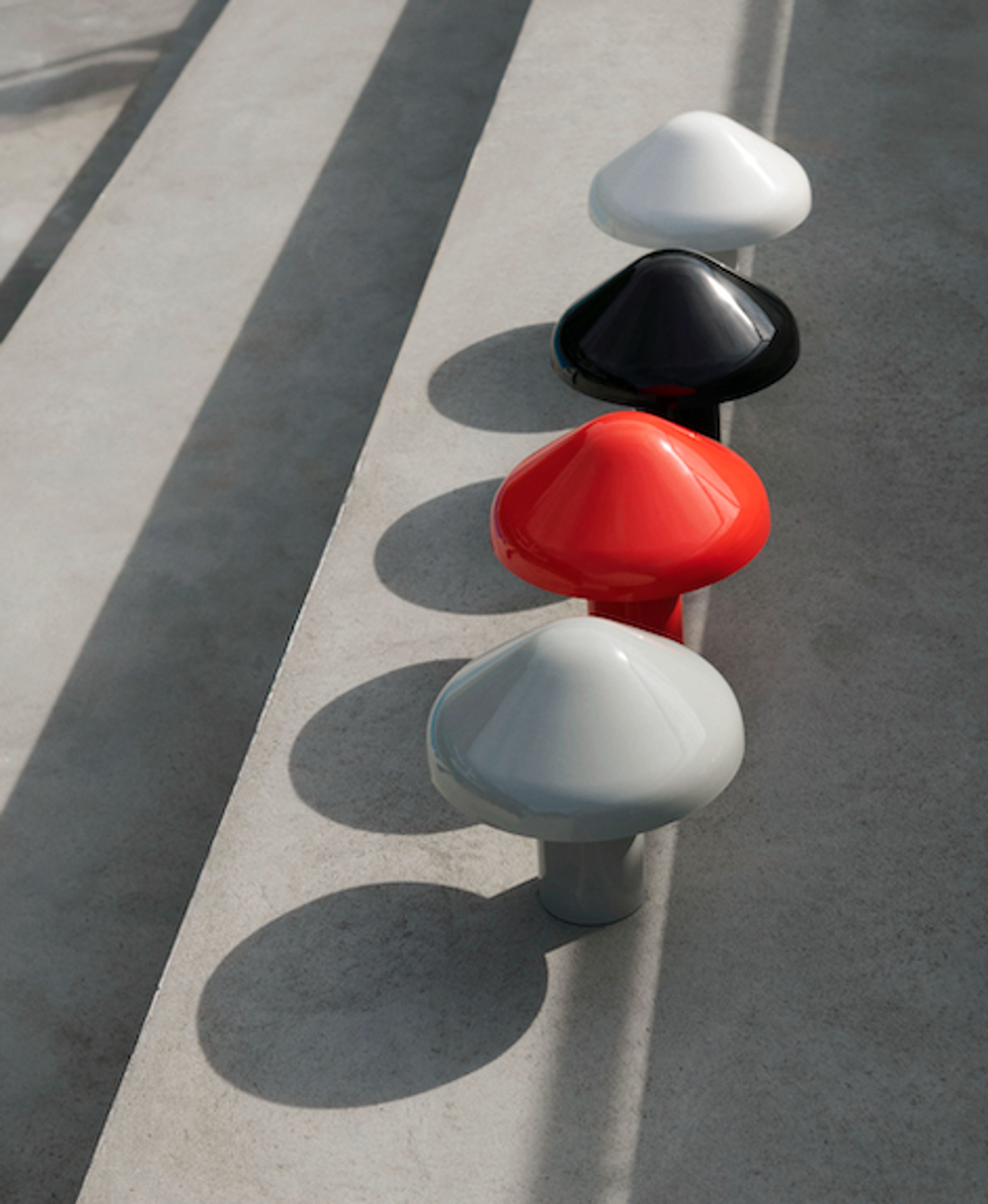 HAY - Table Lamp - Pao portable lamp - Cool grey