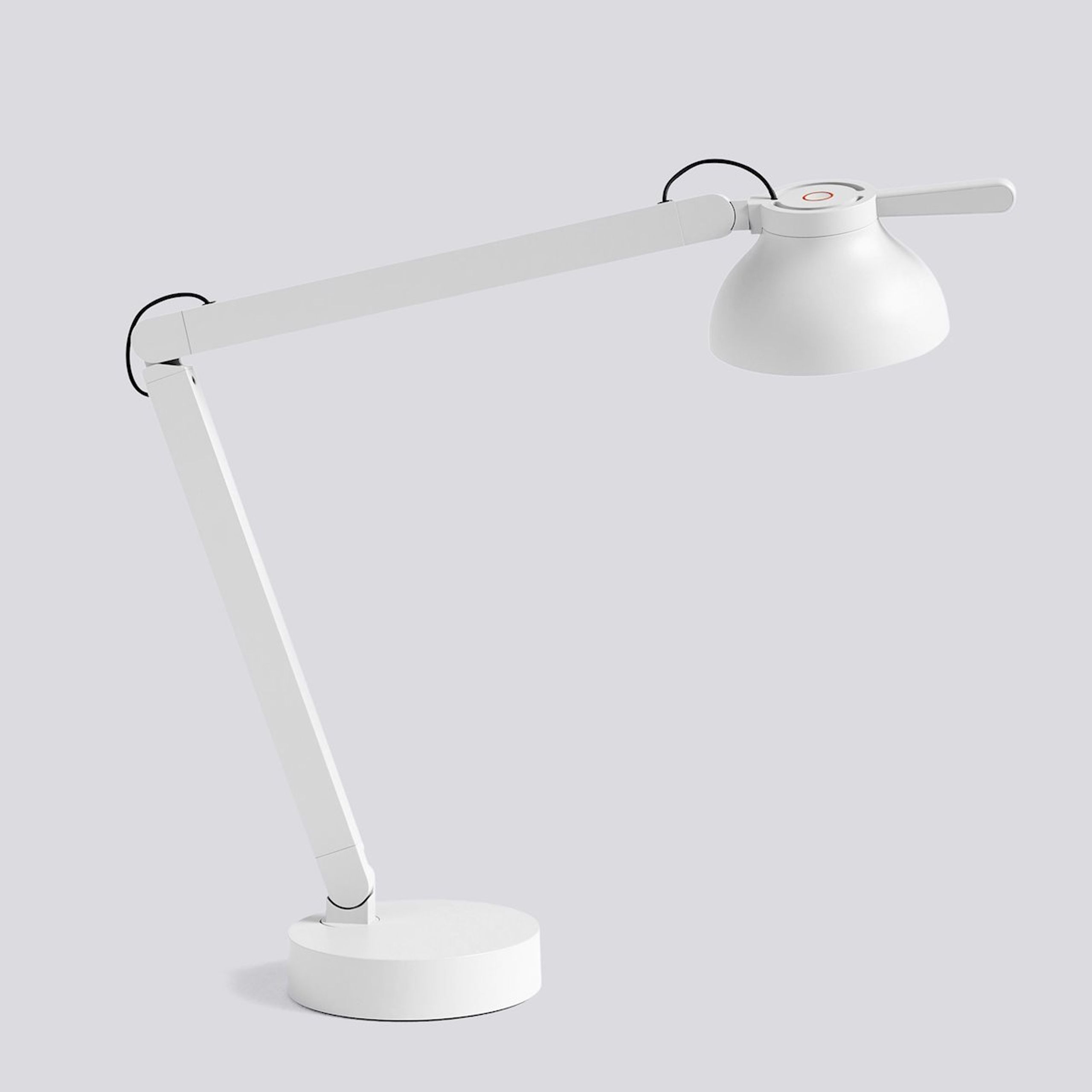 HAY - Bordlampe - PC Double Arm W. Table Base - Ash Grey