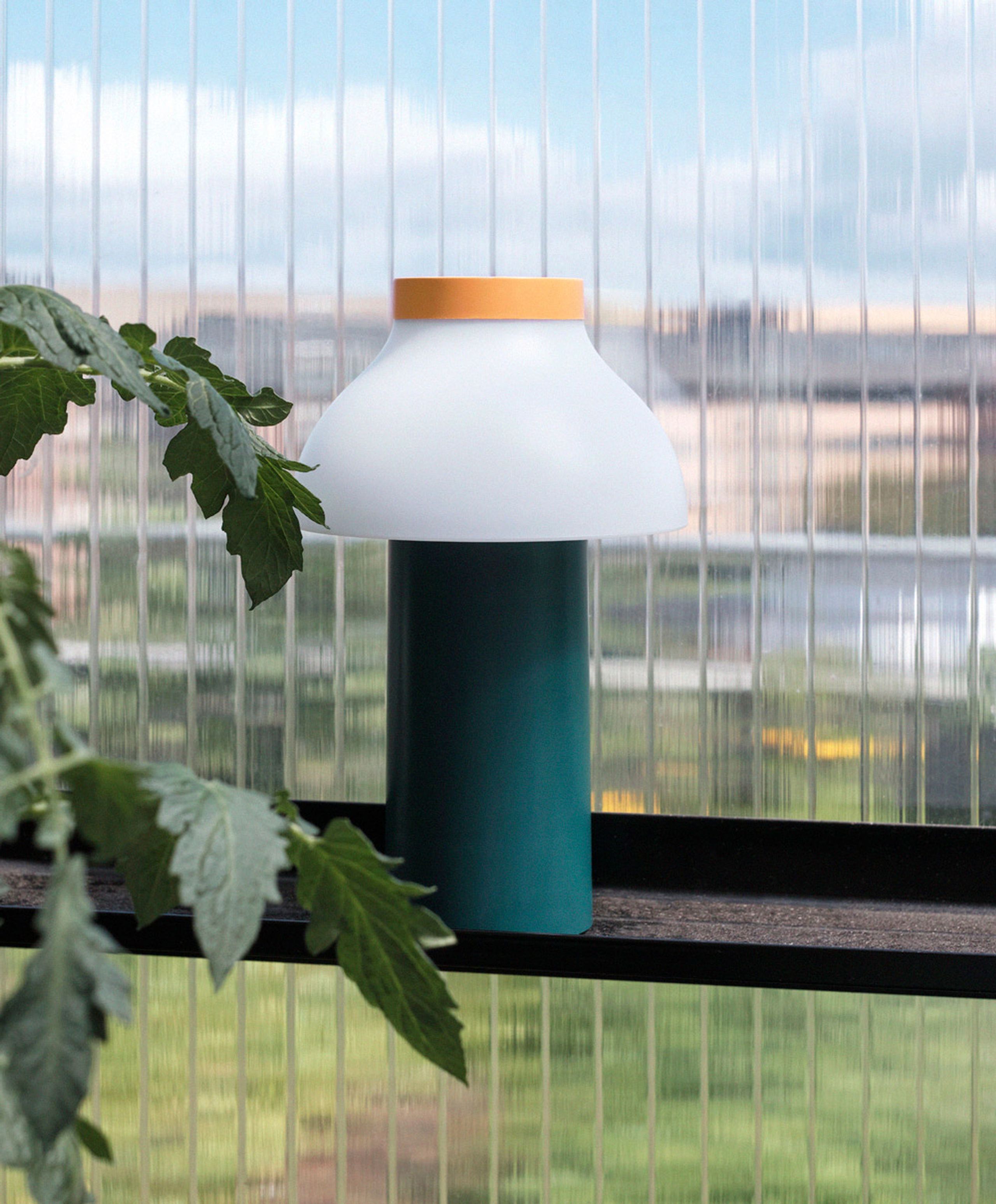 HAY - Table Lamp - PC Portable - Ocean Green