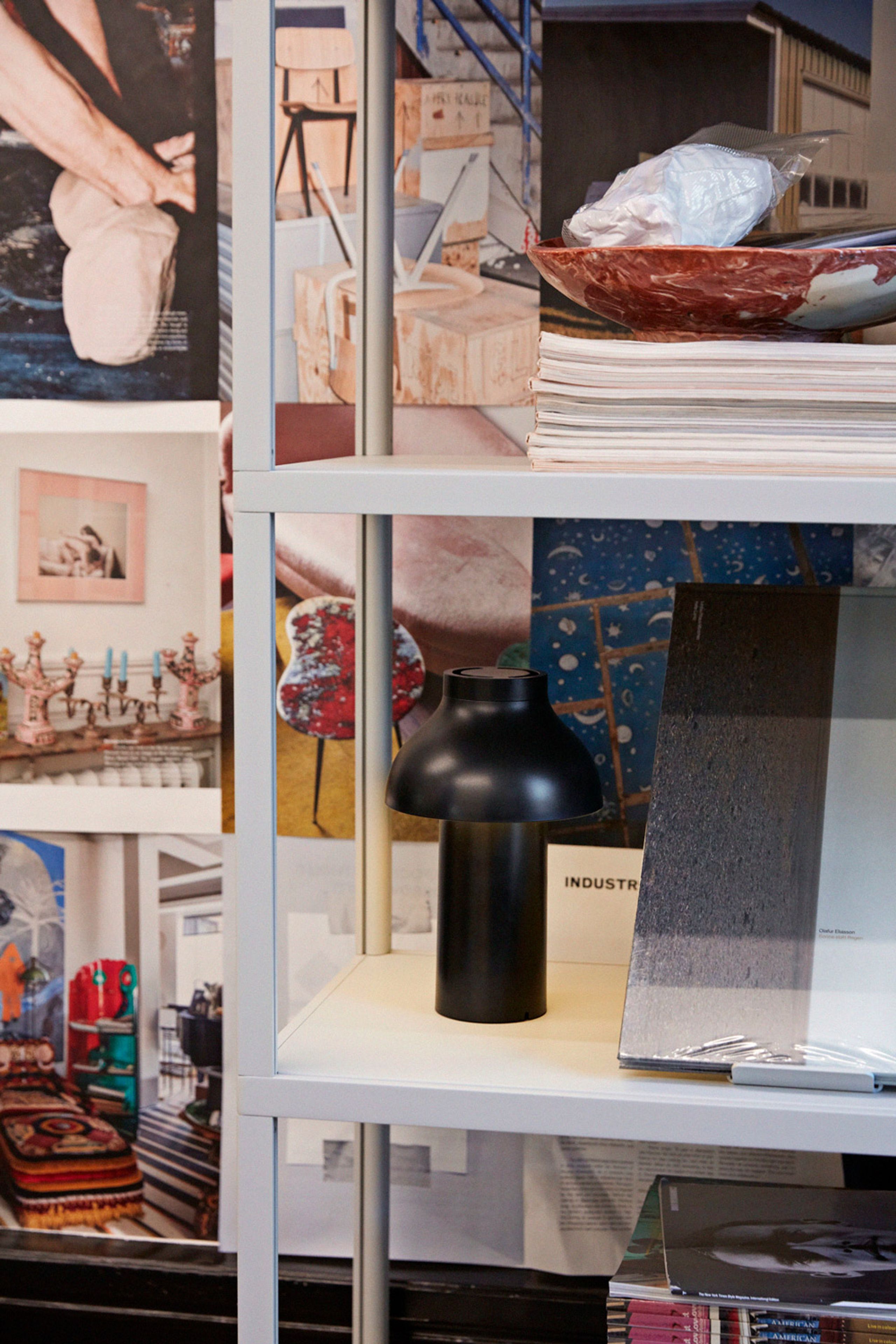 HAY - Table Lamp - PC Portable - Soft Black