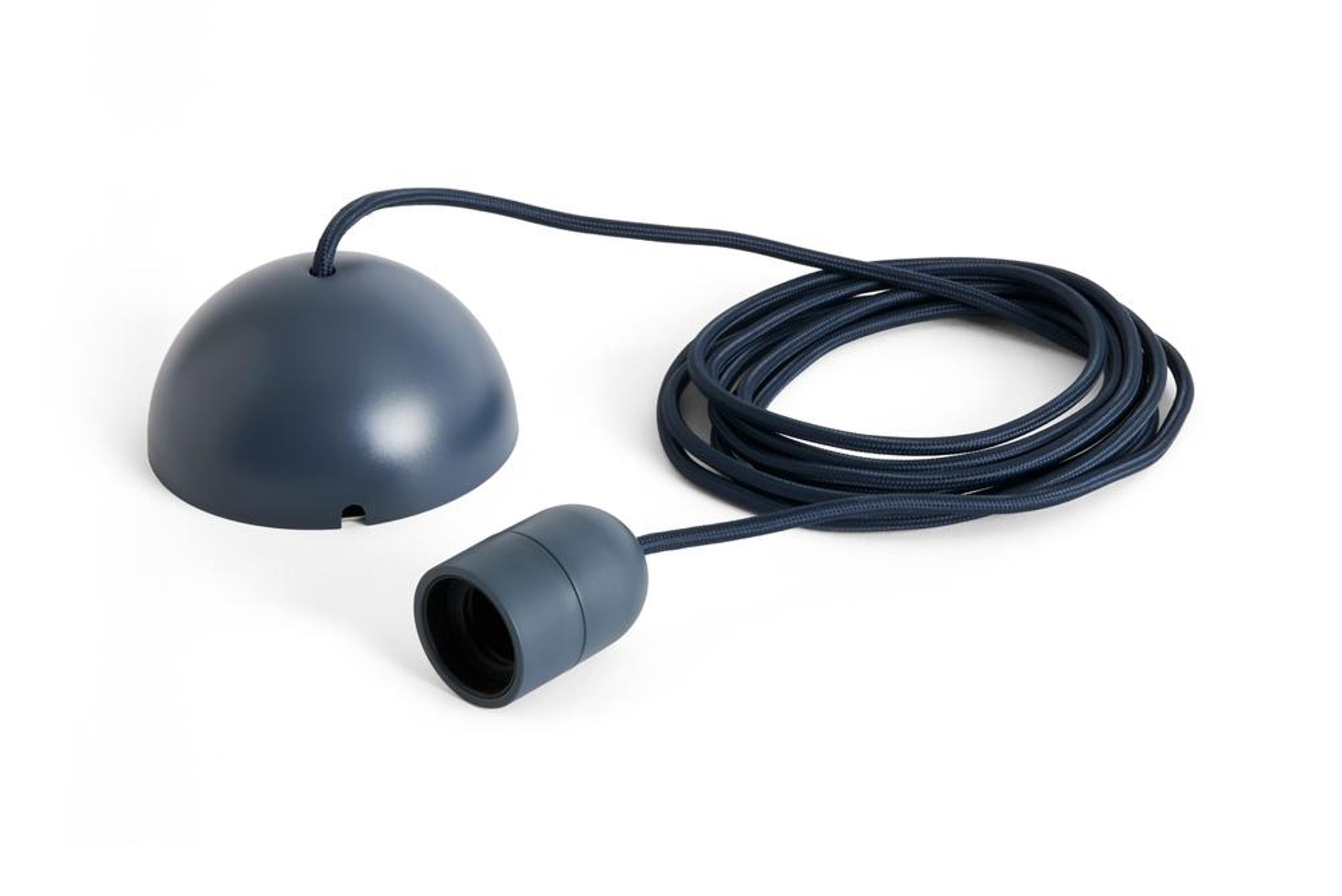 HAY - Champagne glass - Common Pendant Cord Set - Anthracite blue