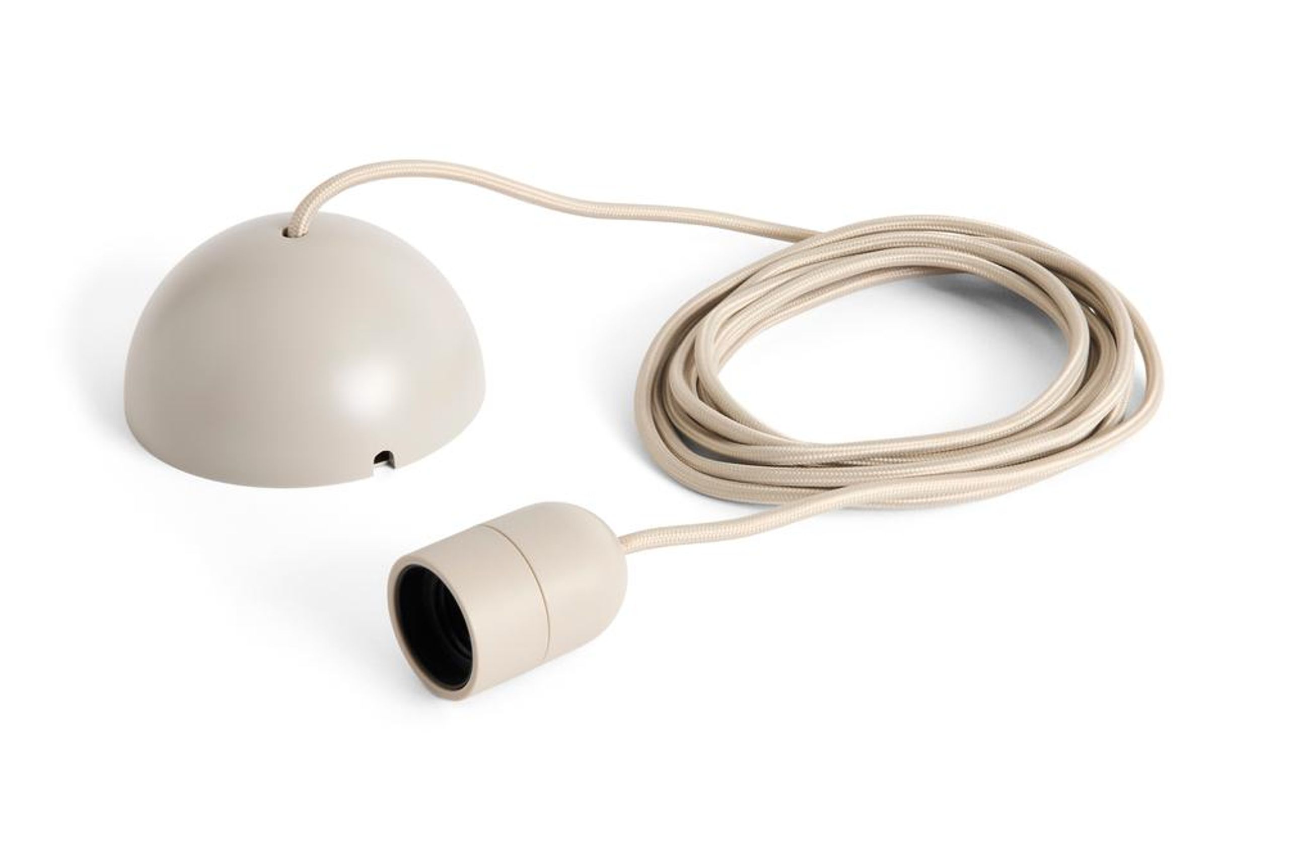 HAY - Champagneglas - Common Pendant Cord Set - Beton grey